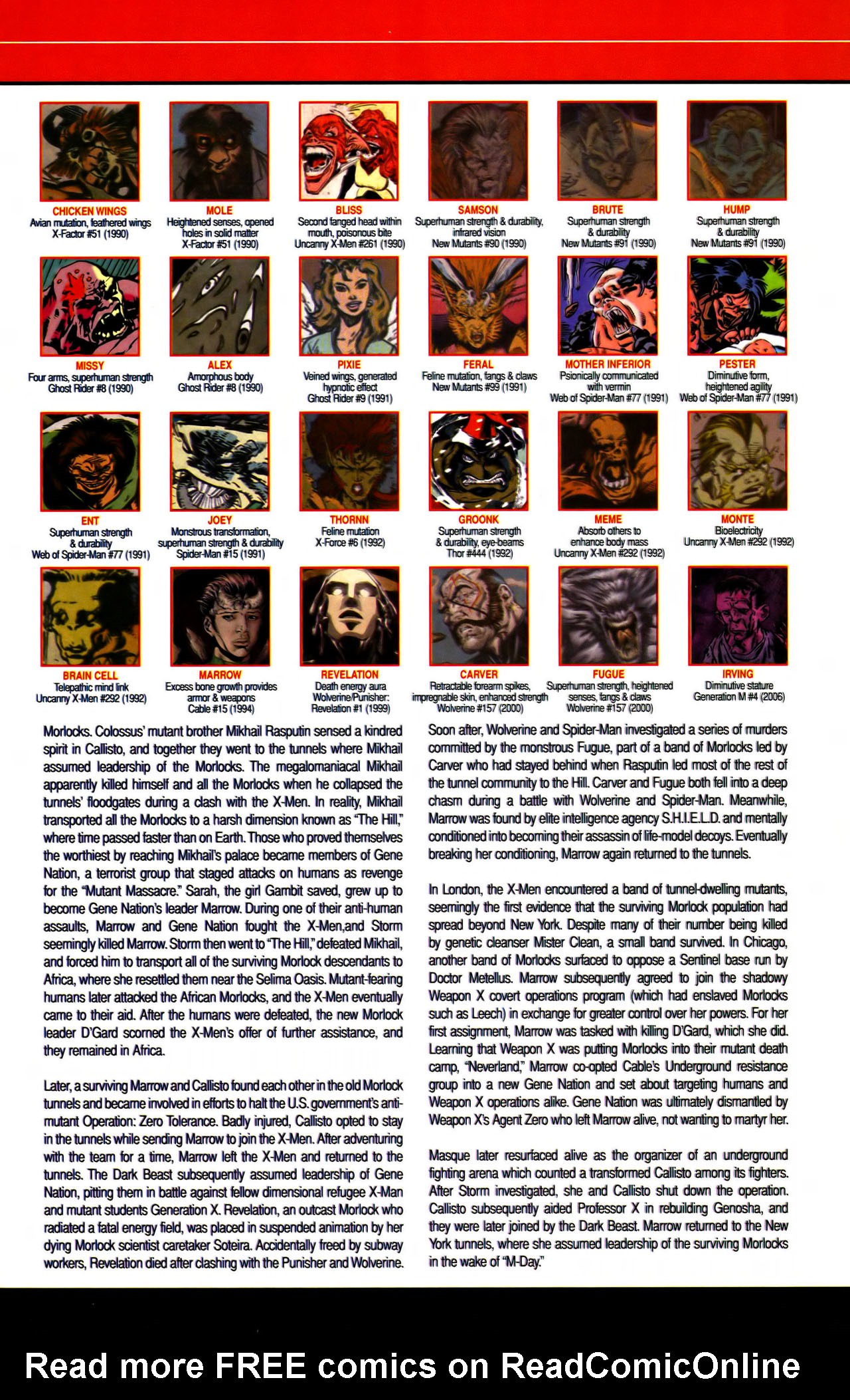 Read online All-New Official Handbook of the Marvel Universe A to Z comic -  Issue #7 - 55