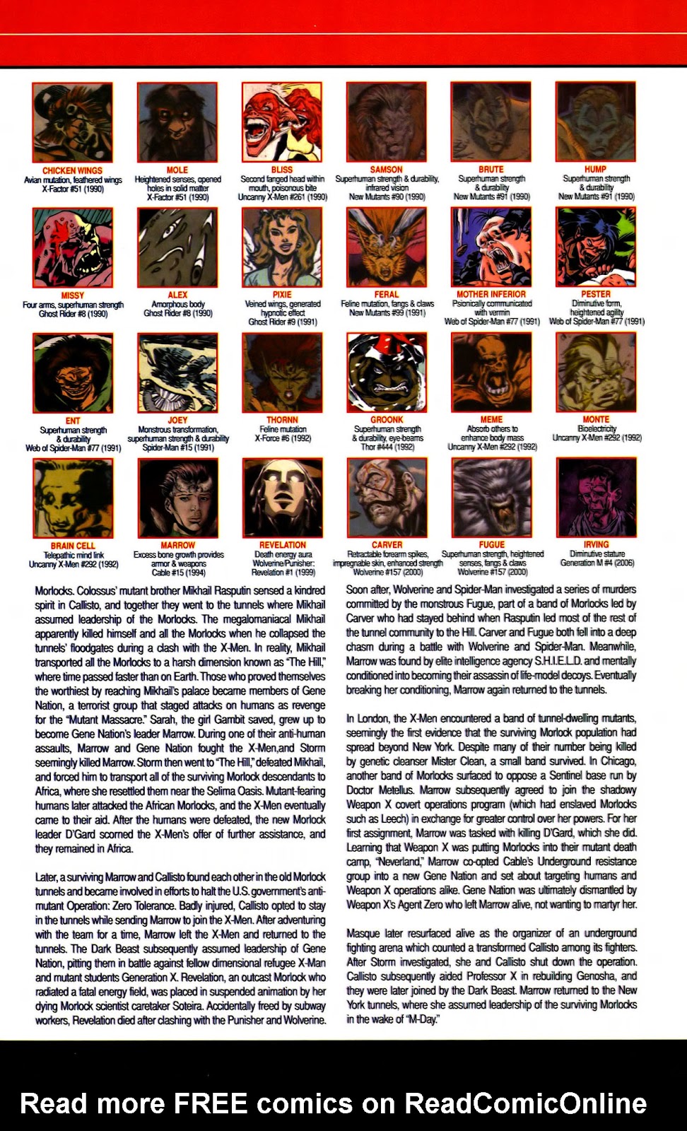 All-New Official Handbook of the Marvel Universe A to Z issue 7 - Page 55