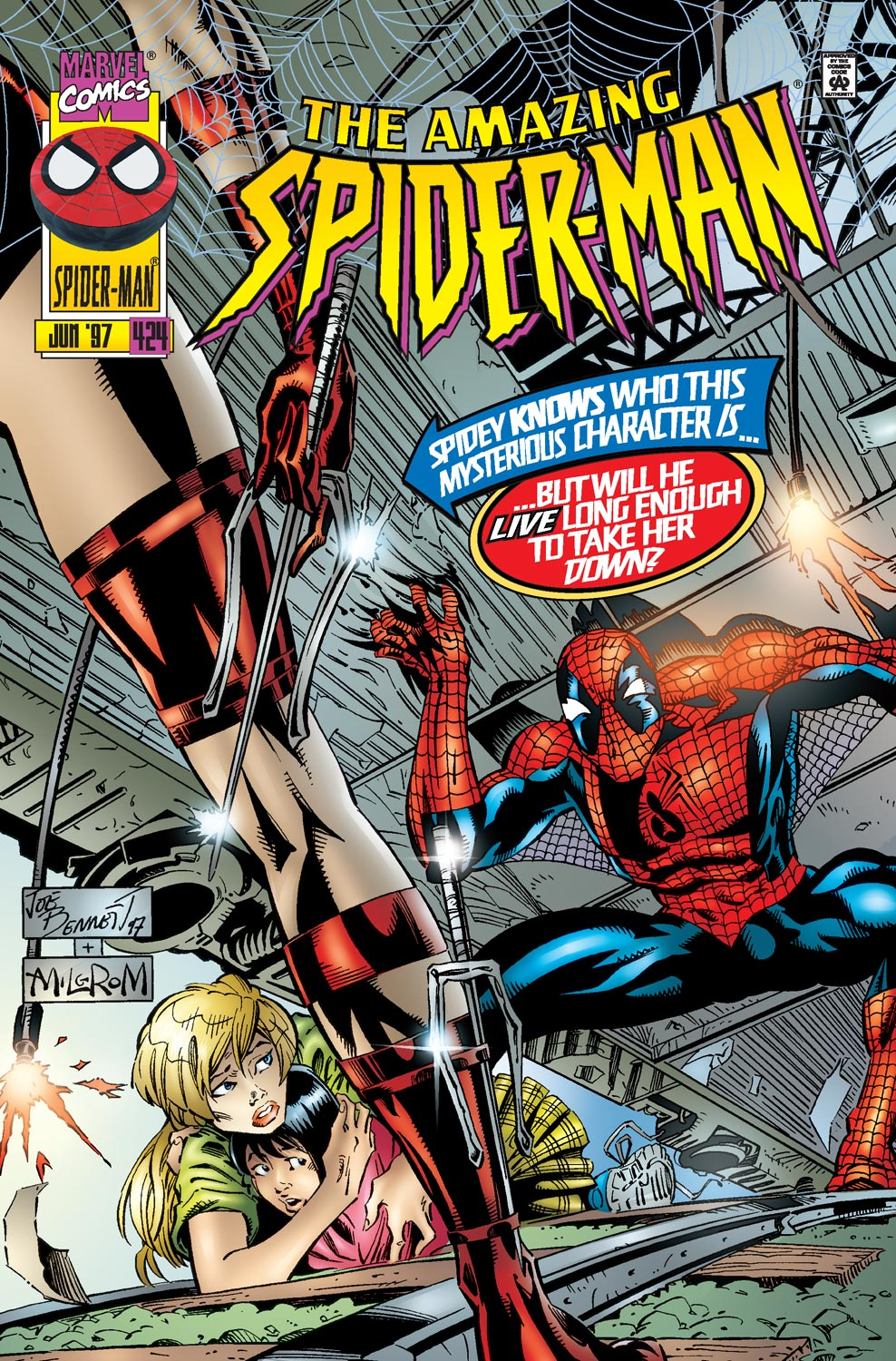 Read online The Amazing Spider-Man (1963) comic -  Issue #424 - 1