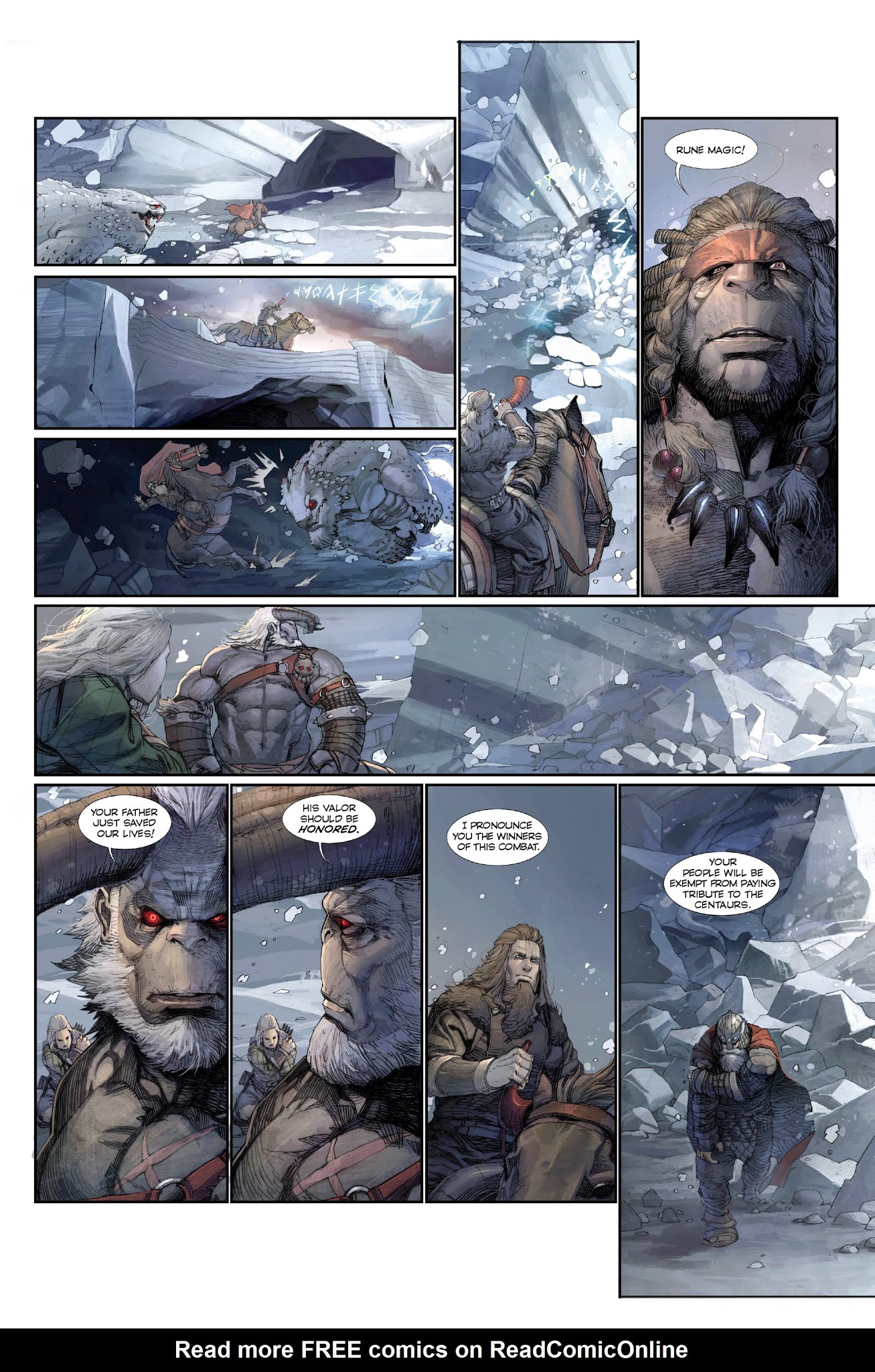 Read online Konungar: War of Crowns comic -  Issue #2 - 12