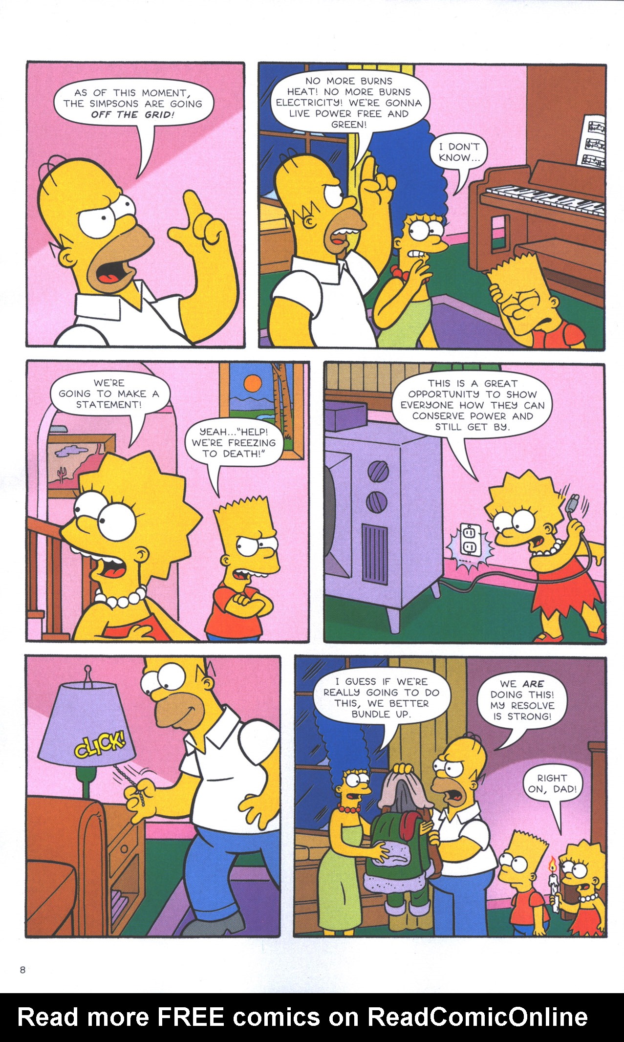Read online The Simpsons Winter Wingding comic -  Issue #4 - 10