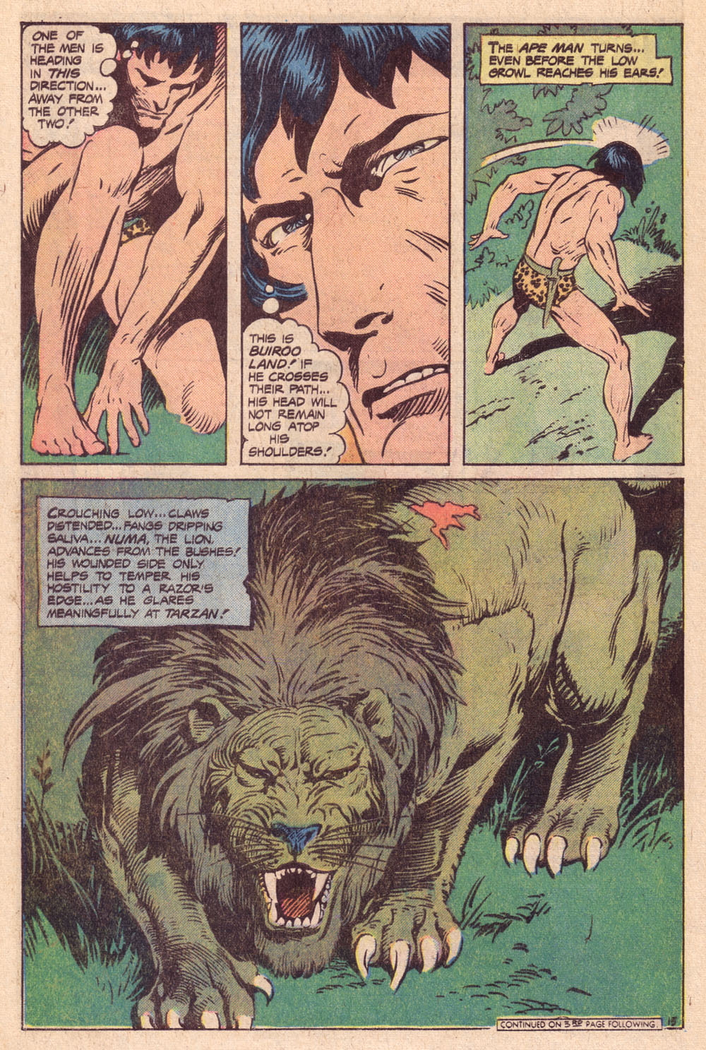 Read online Tarzan (1972) comic -  Issue #245 - 16