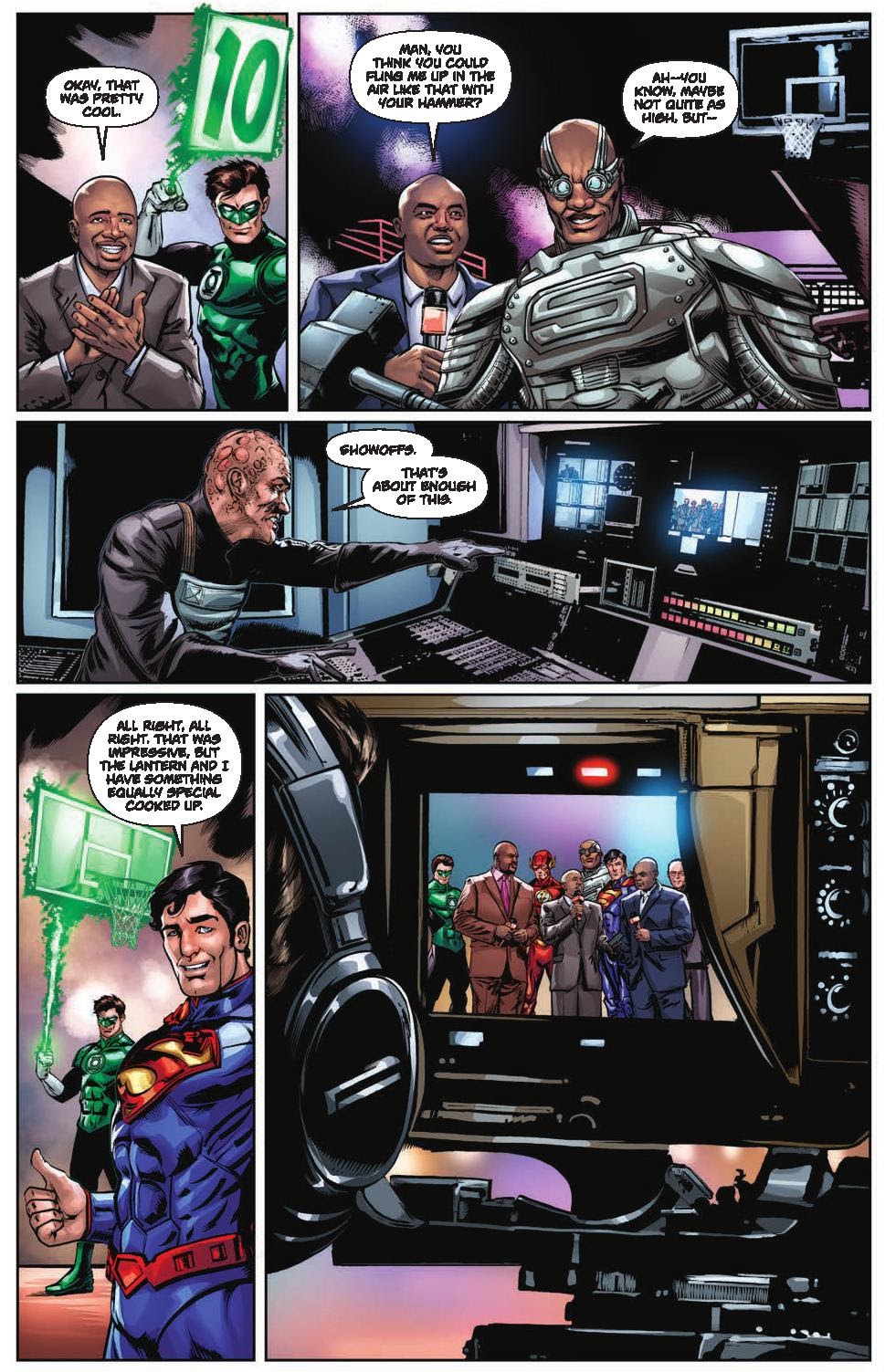 Read online The Justice League Goes Inside the NBA-All Star Edition comic -  Issue # Full - 7
