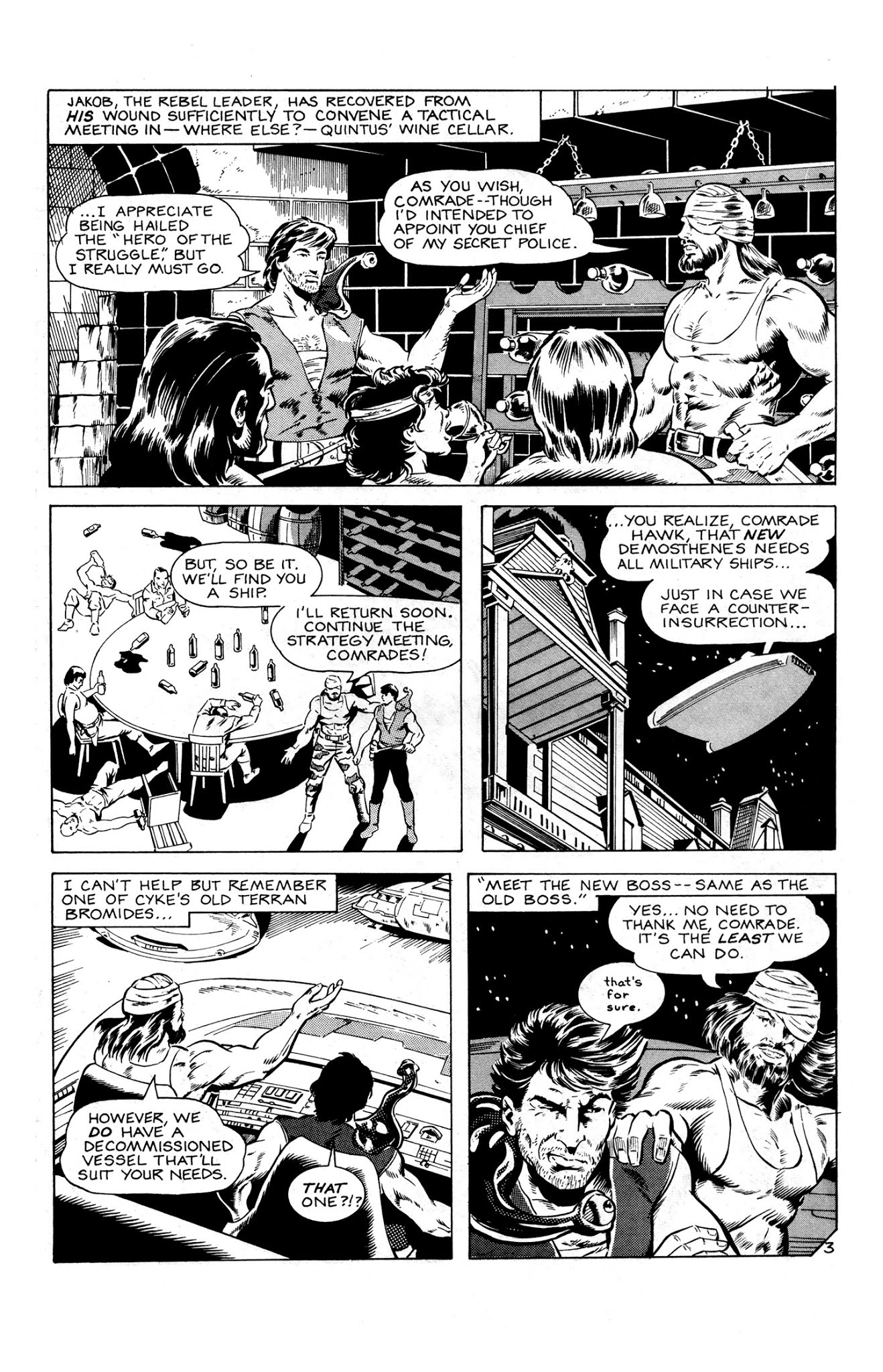 Read online Death Hawk comic -  Issue #3 - 5