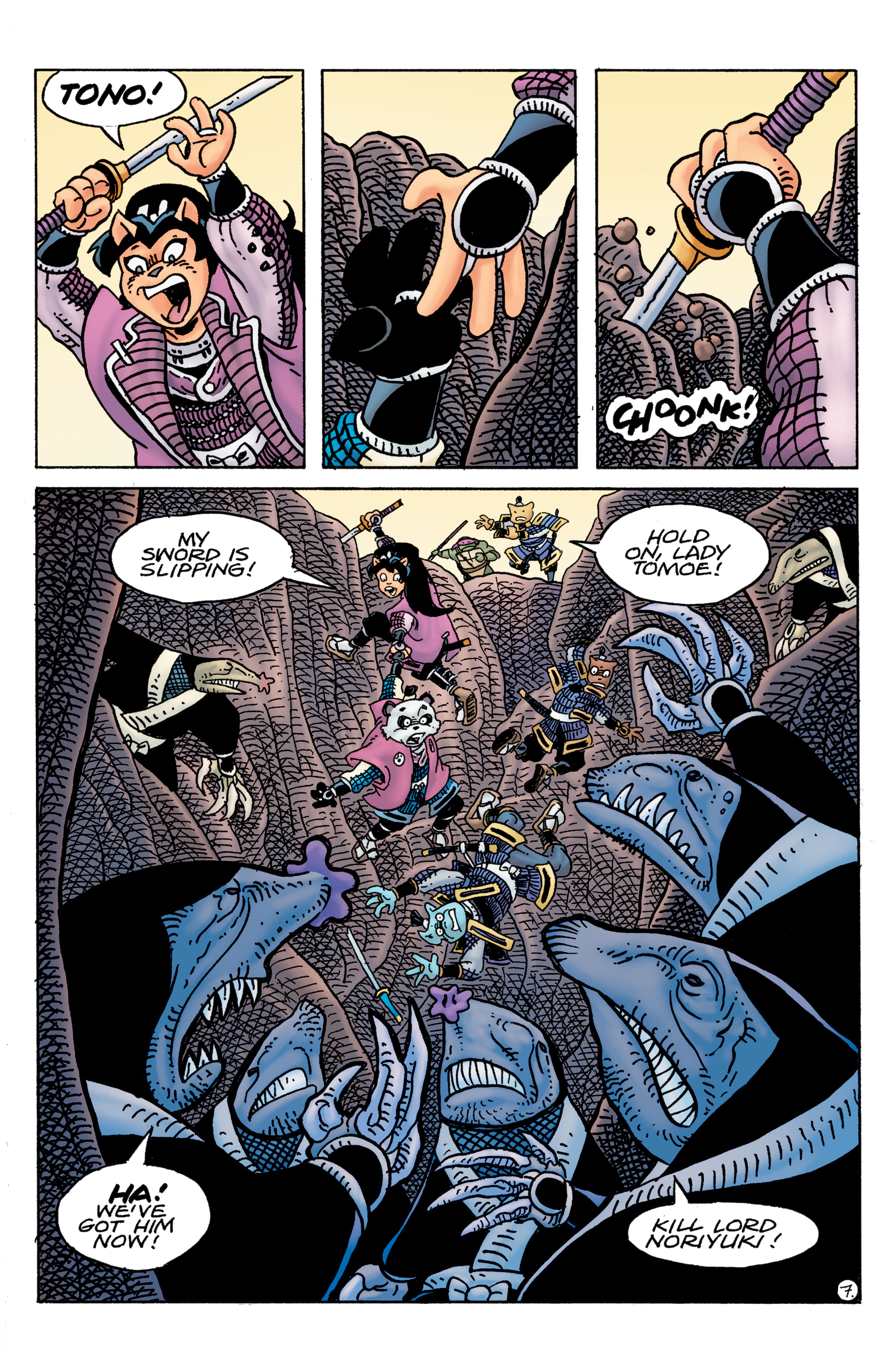 Read online Teenage Mutant Ninja Turtles/Usagi Yojimbo: WhereWhen comic -  Issue #3 - 9