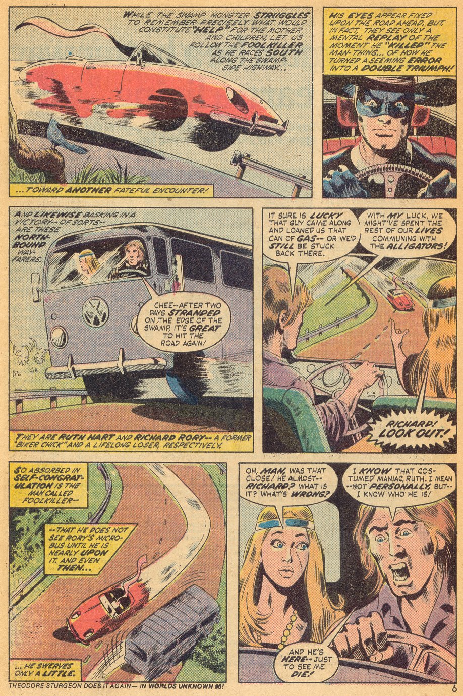 Read online Man-Thing (1974) comic -  Issue #4 - 5