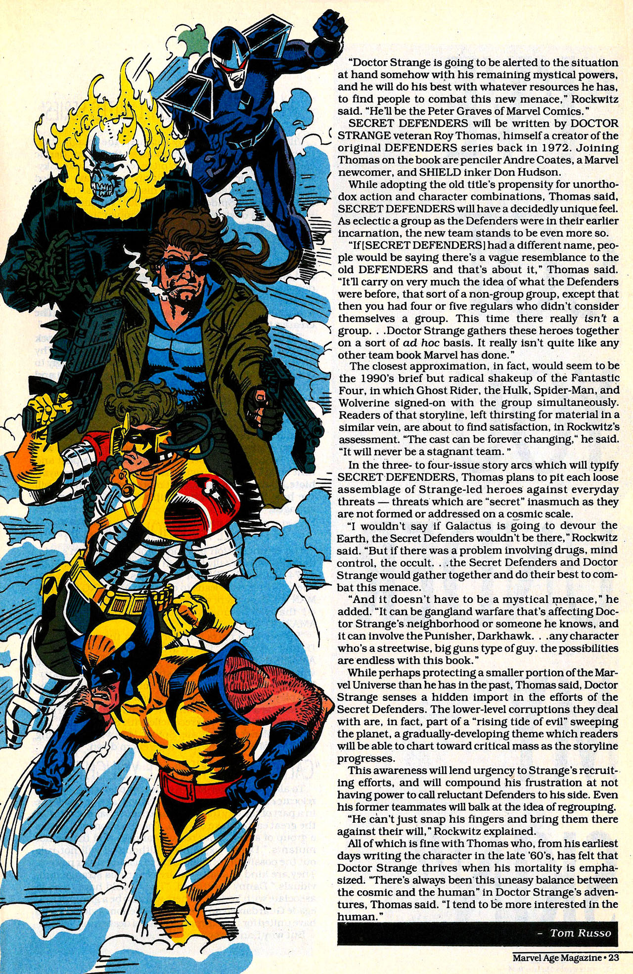 Read online Marvel Age comic -  Issue #120 - 24