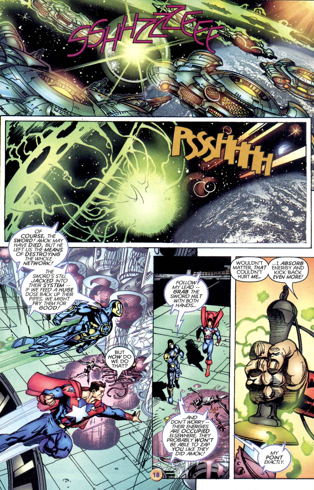 Read online X-O Manowar (1996) comic -  Issue #14 - 16