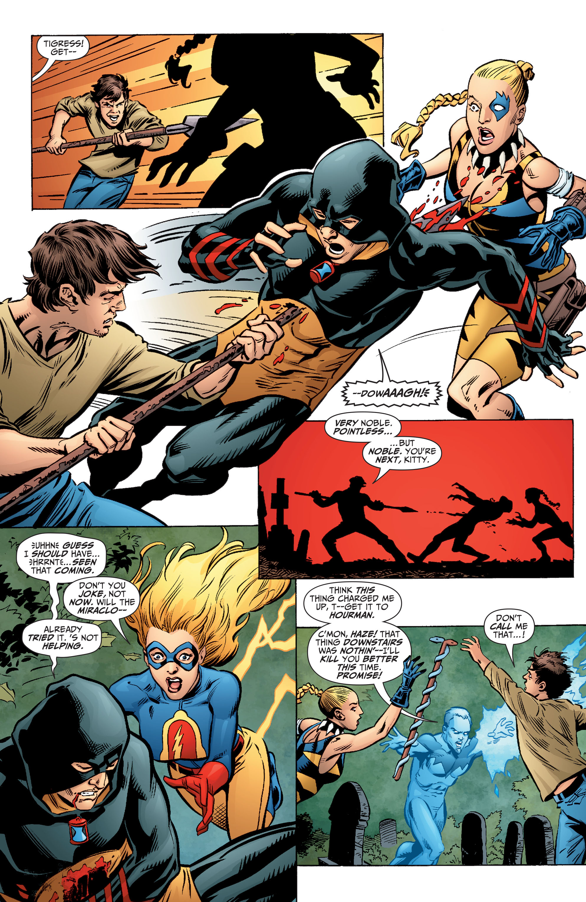 Read online JSA All-Stars (2010) comic -  Issue #11 - 22