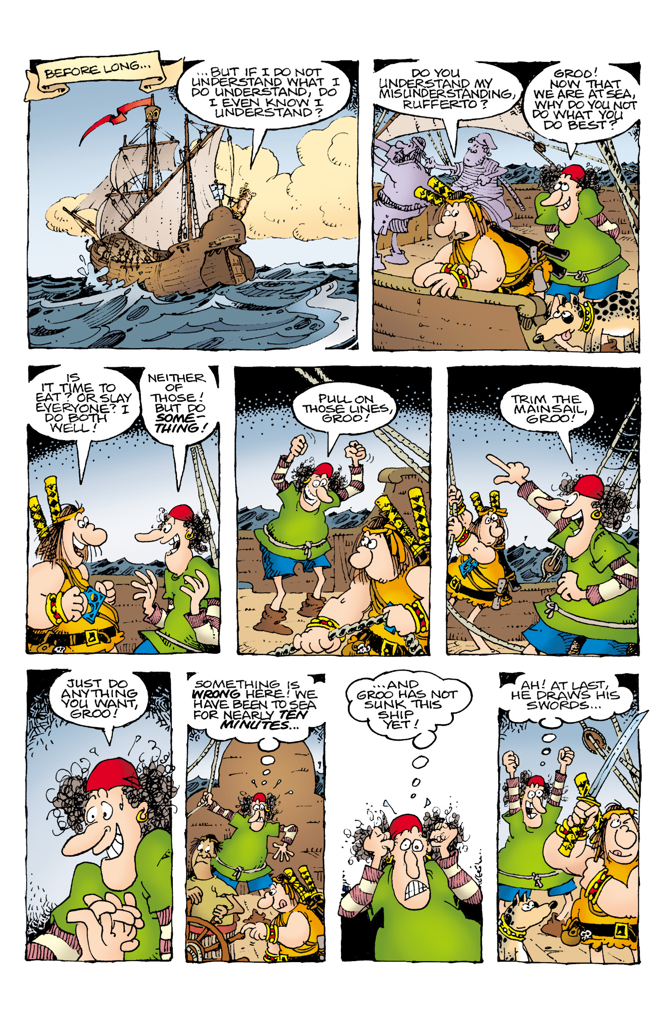 Read online Groo: Friends and Foes comic -  Issue #1 - 12