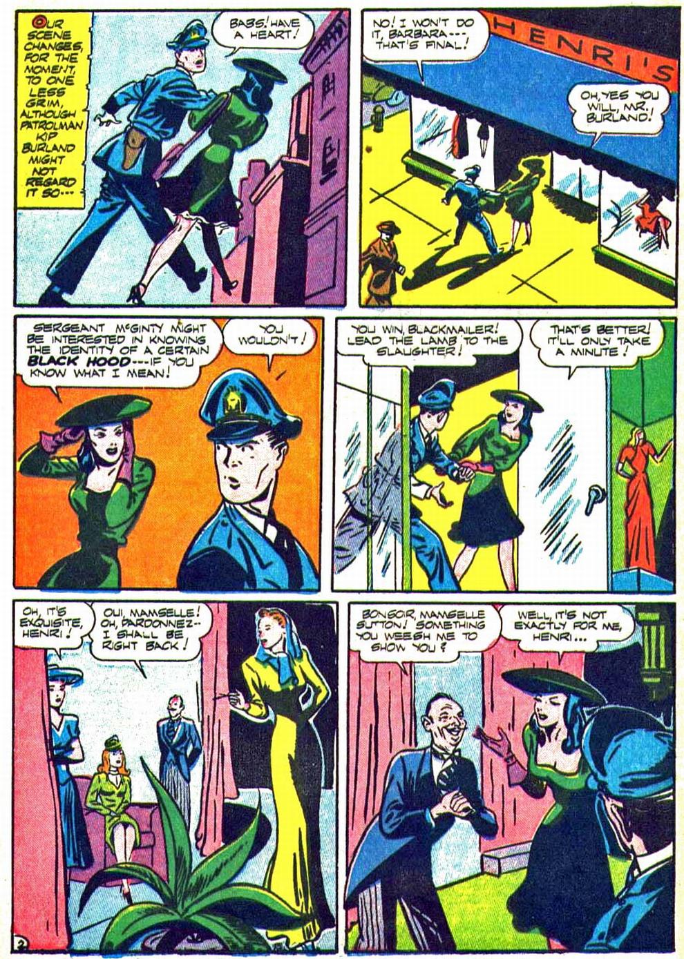 Read online Black Hood Comics comic -  Issue #13 - 16