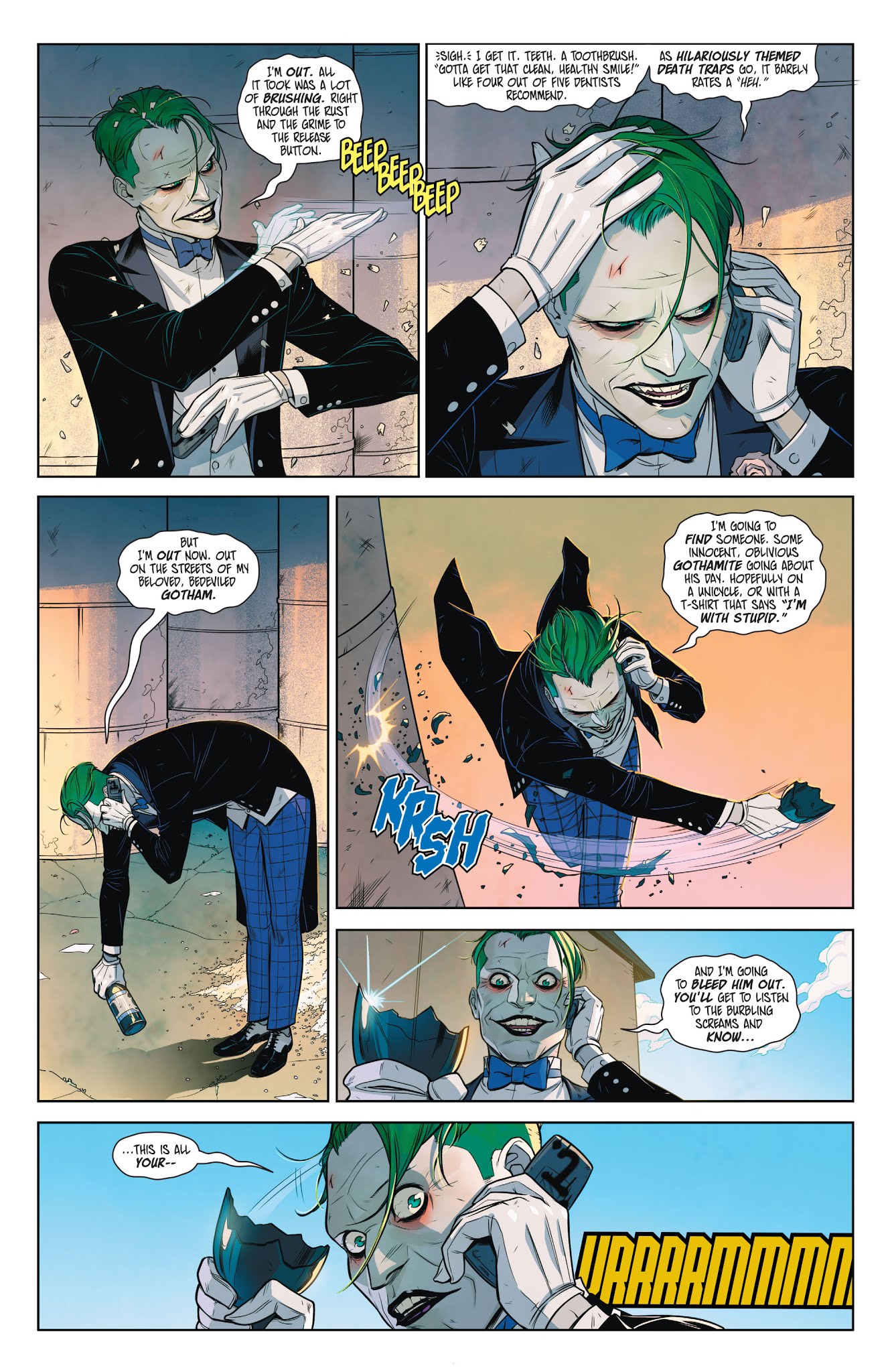 Read online Batman: Preludes to the Wedding comic -  Issue # TPB - 114