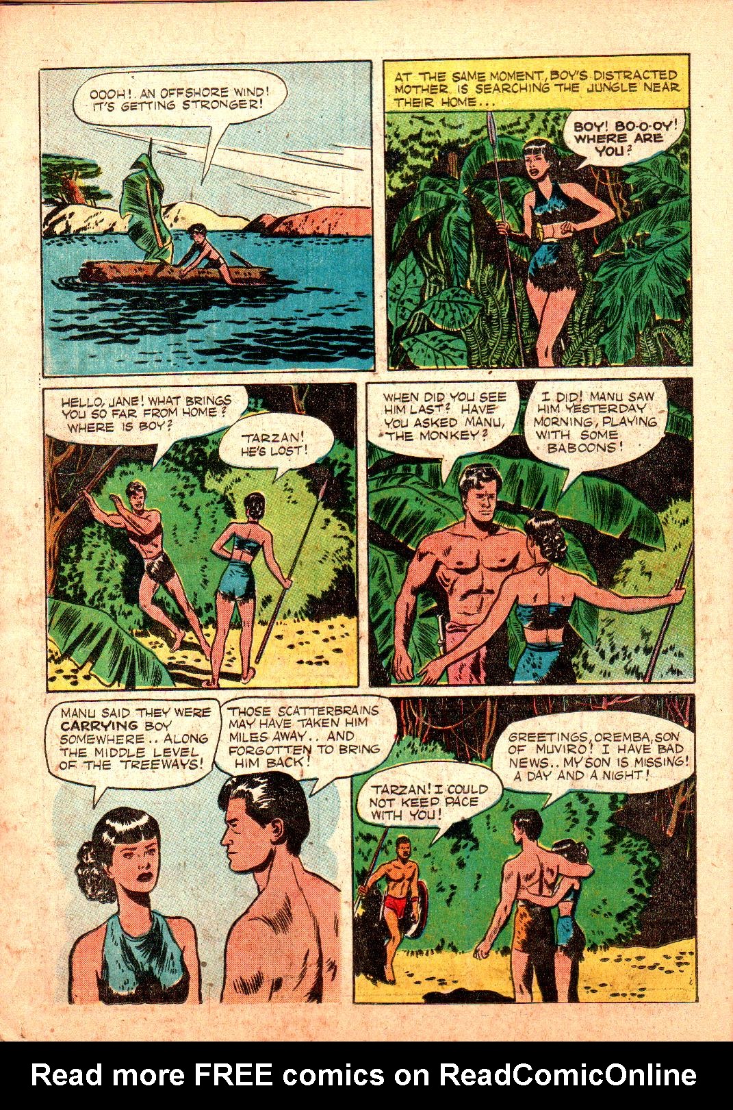 Read online Tarzan (1948) comic -  Issue #3 - 14