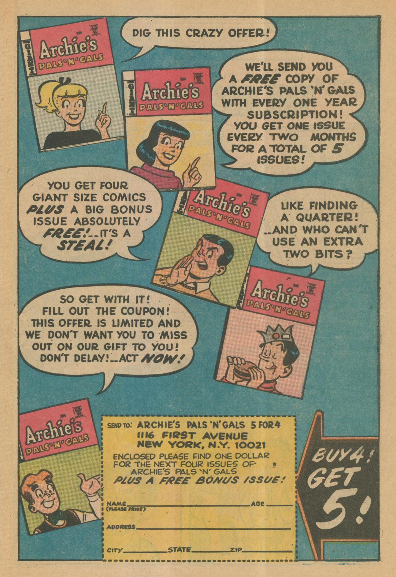 Read online Everything's Archie comic -  Issue #13 - 43