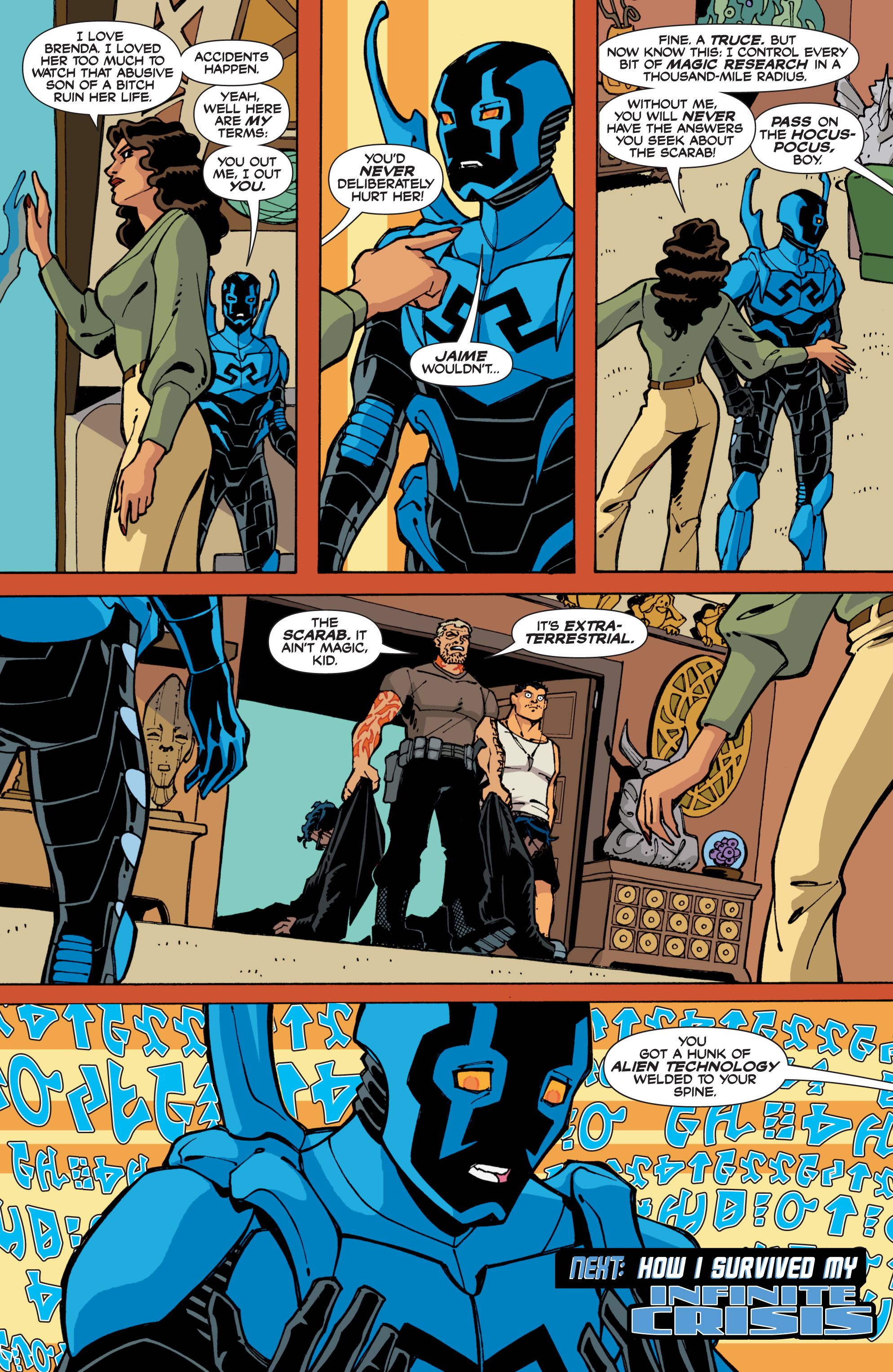 Read online Blue Beetle (2006) comic -  Issue #6 - 23