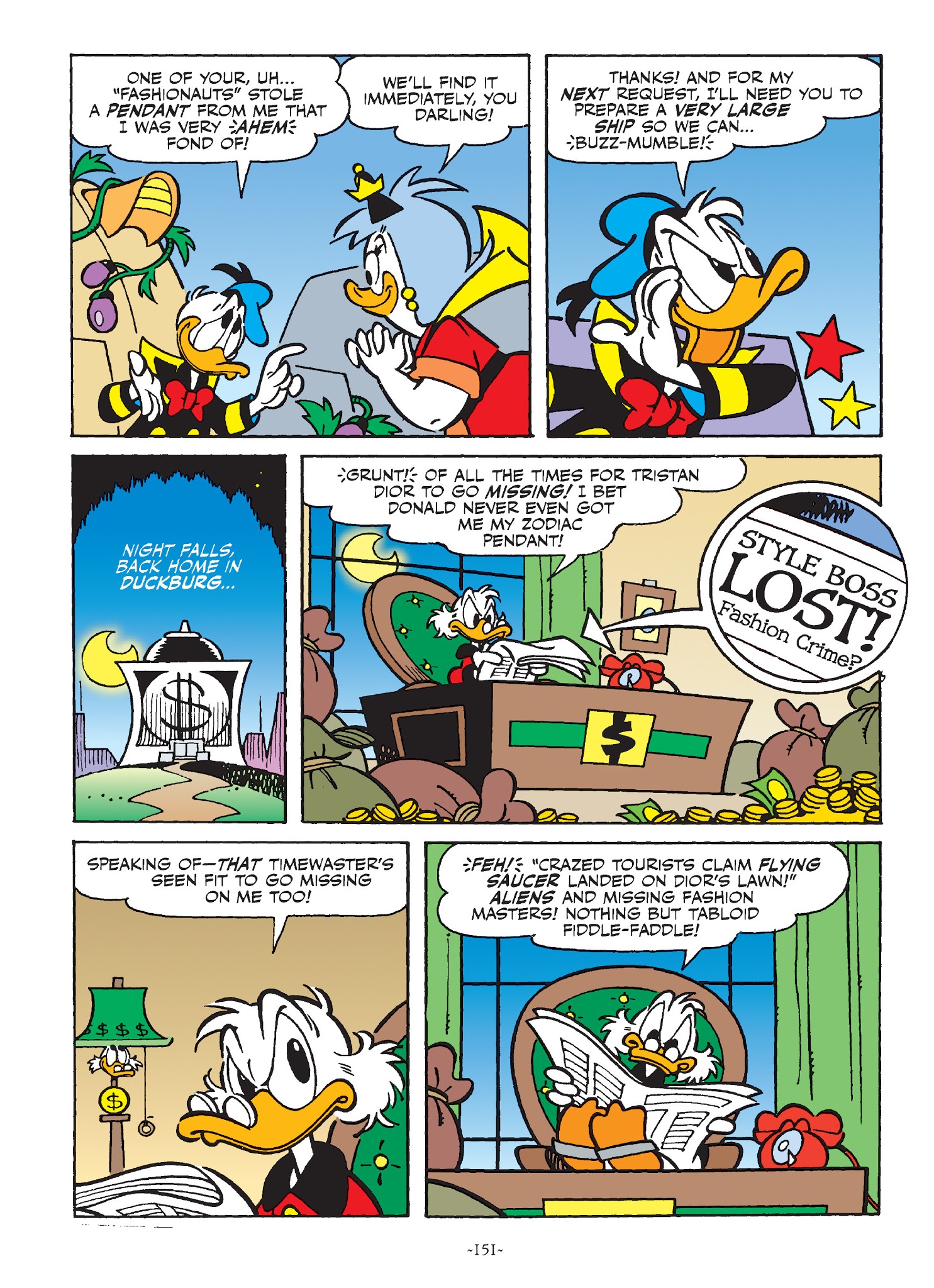 Read online Mickey and Donald: The Search For the Zodiac Stone comic -  Issue # TPB - 150
