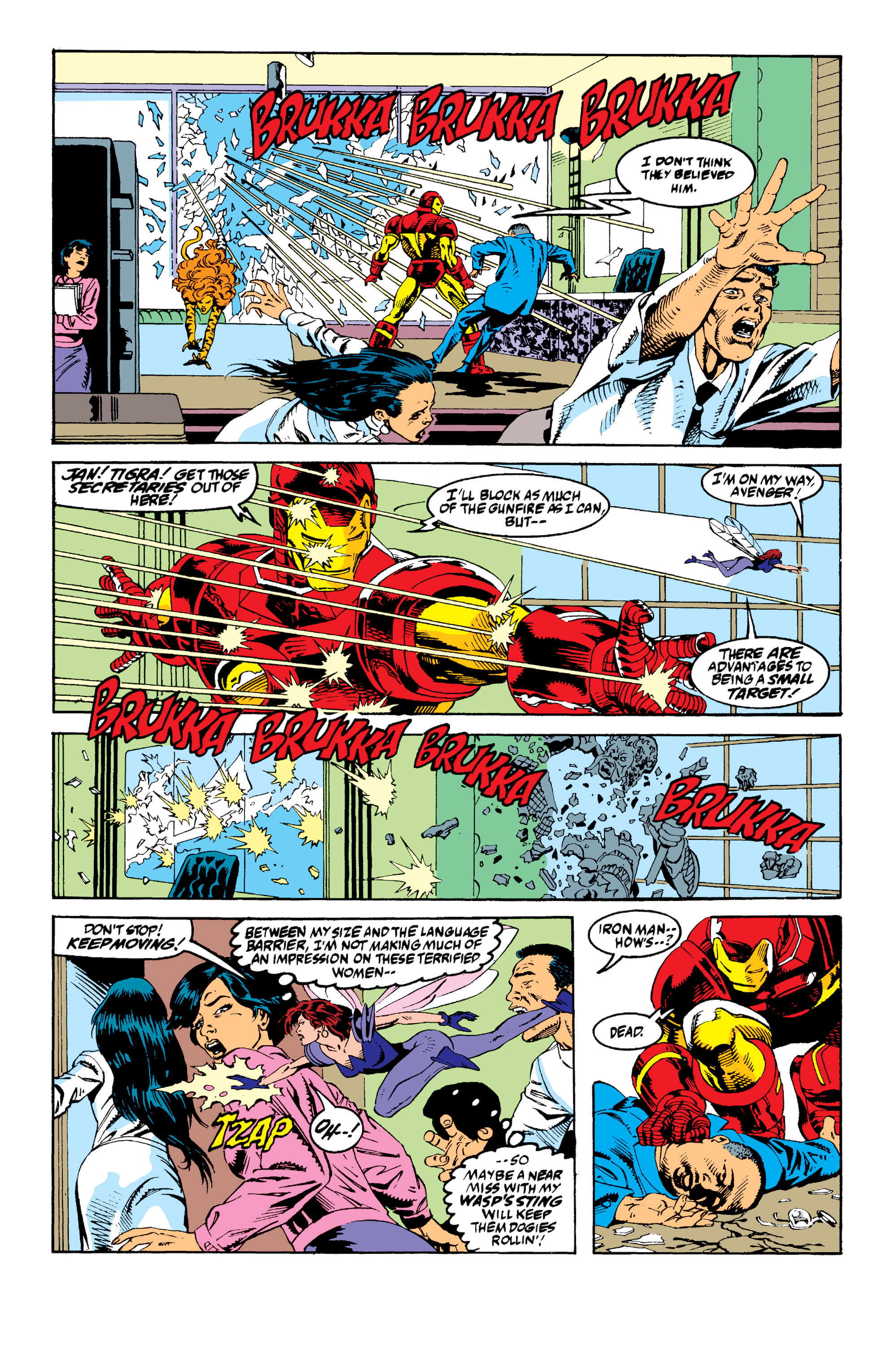 Read online Avengers West Coast (1989) comic -  Issue #72 - 5