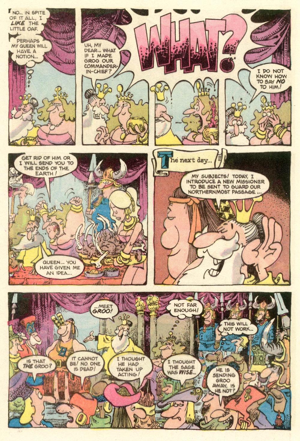 Read online Sergio Aragonés Groo the Wanderer comic -  Issue #13 - 12