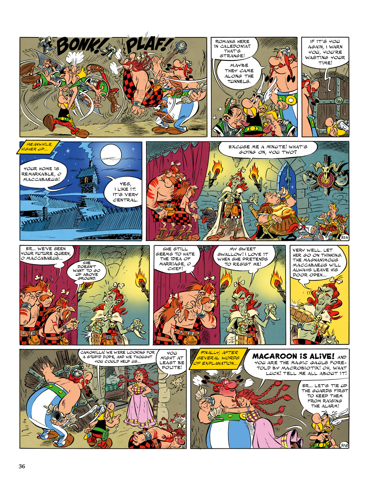 Read online Asterix comic -  Issue #35 - 37