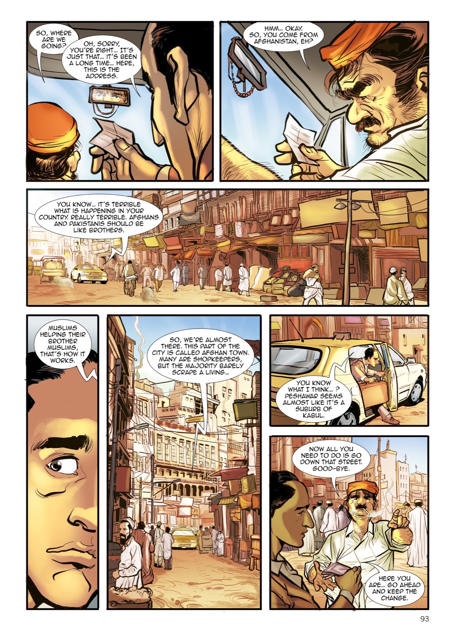 Read online The Kite Runner comic -  Issue # TPB - 94