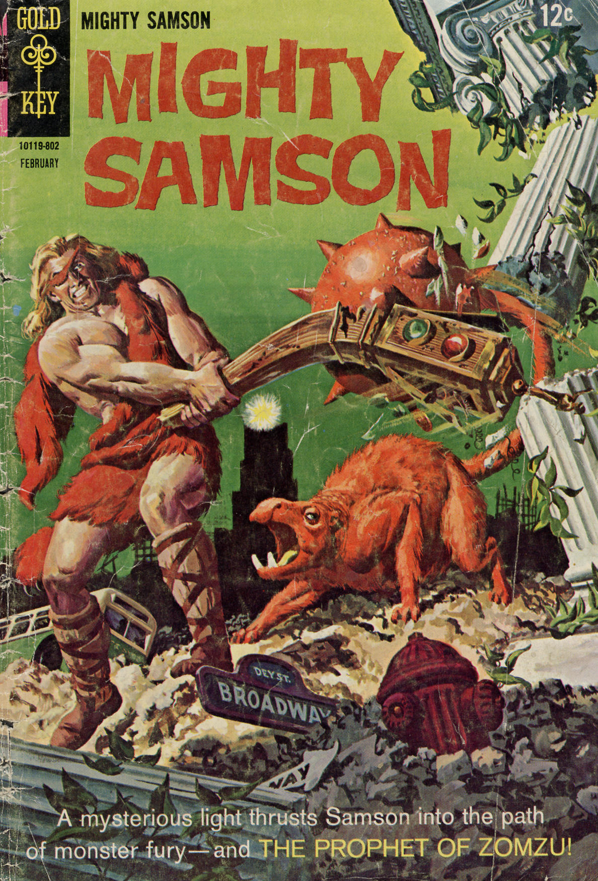 Read online Mighty Samson (1964) comic -  Issue #13 - 1