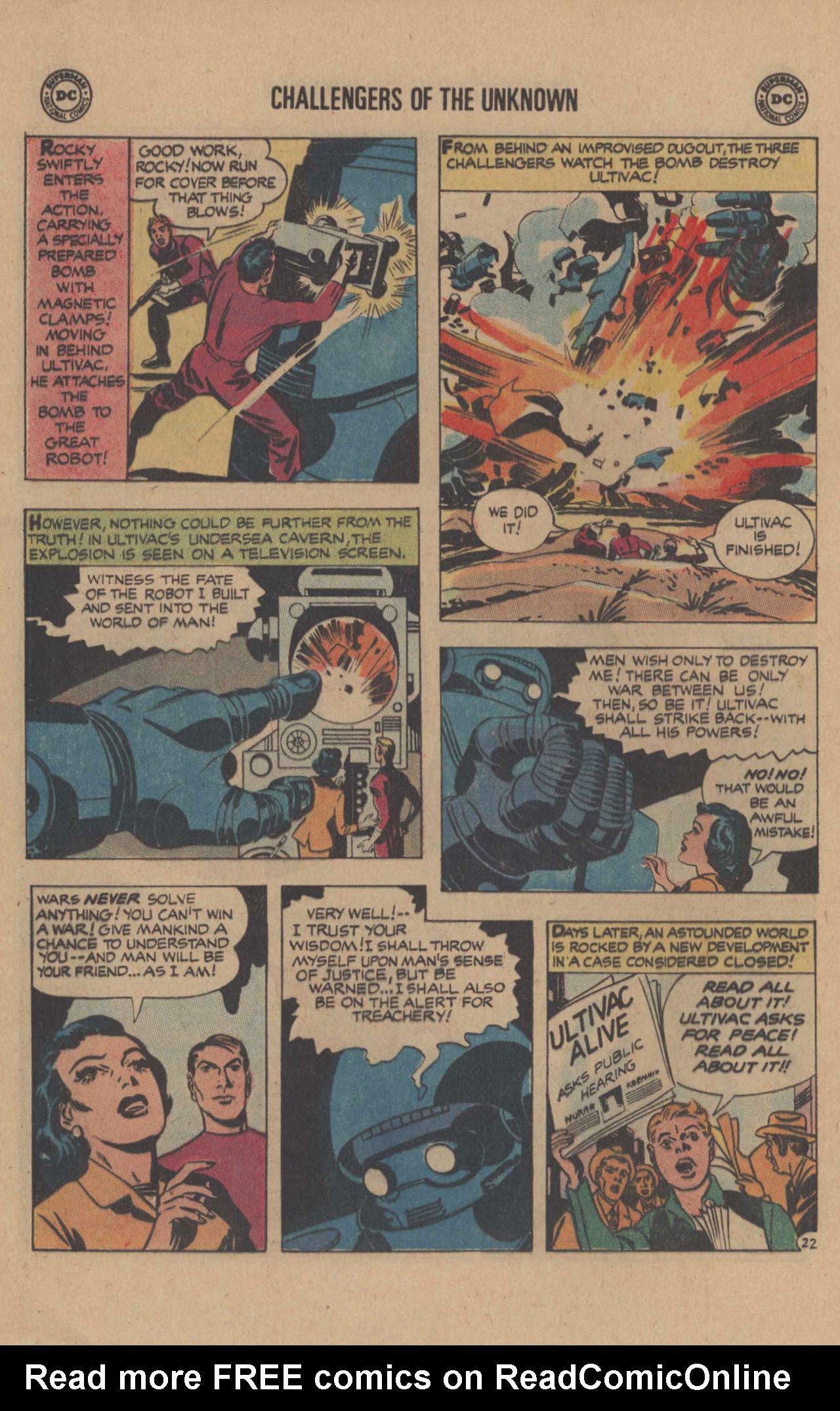 Read online Challengers of the Unknown (1958) comic -  Issue #75 - 28