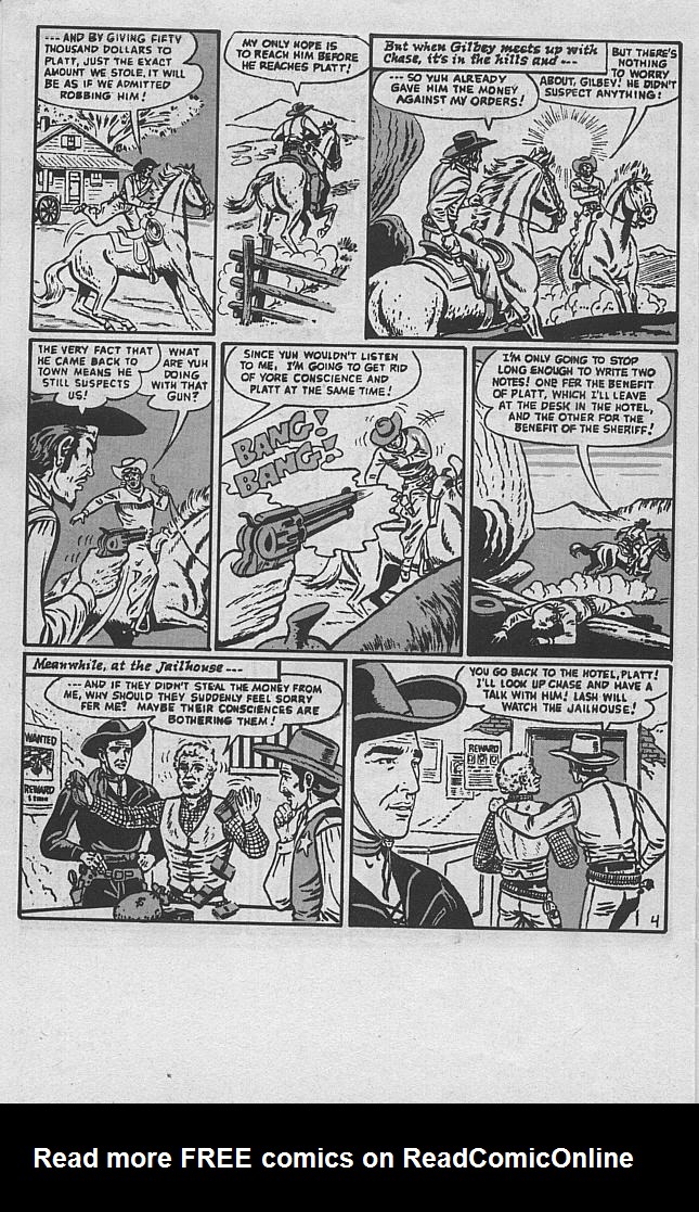Read online Lash LaRue Western comic -  Issue #1 - 29