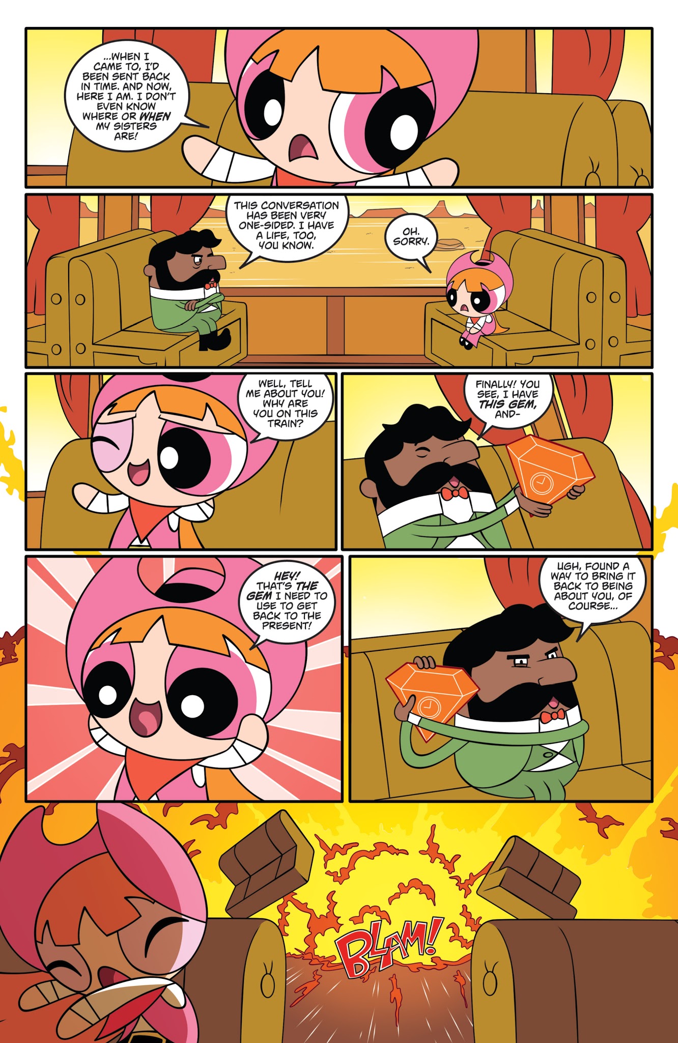 Read online Powerpuff Girls: The Time Tie comic -  Issue #1 - 7