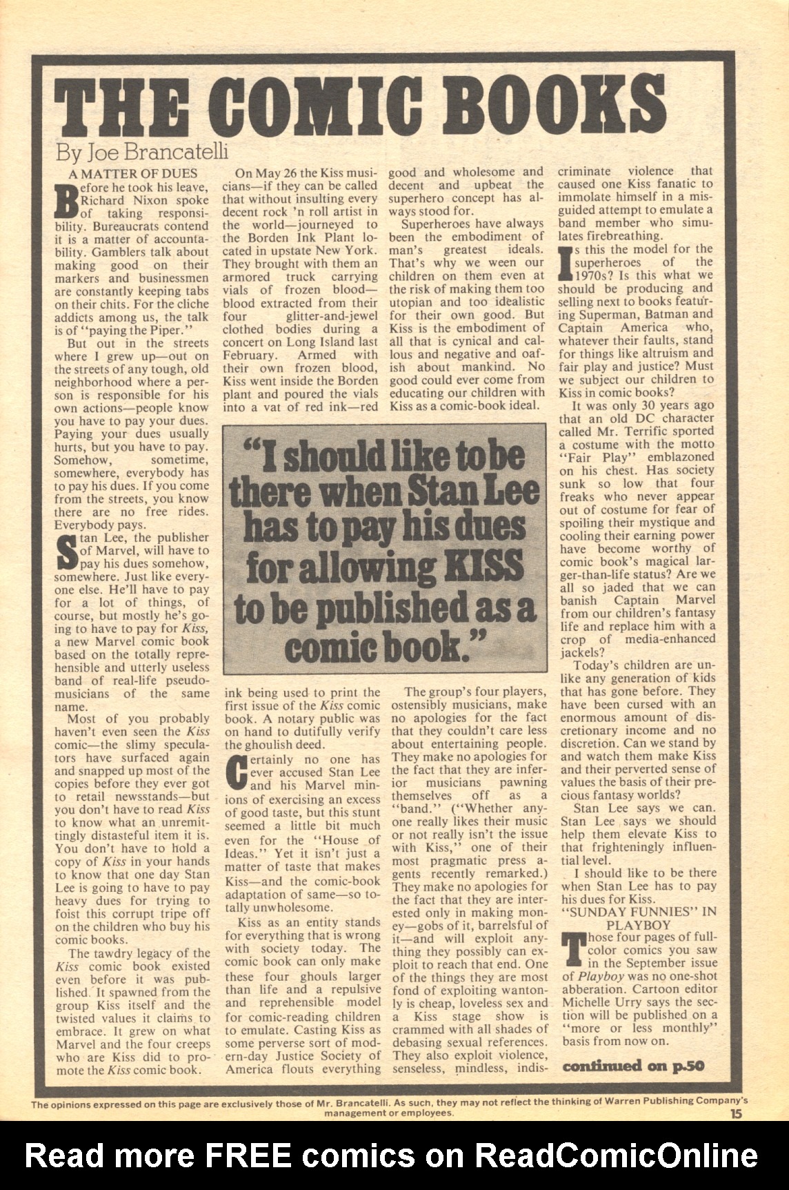 Read online Creepy (1964) comic -  Issue #93 - 15