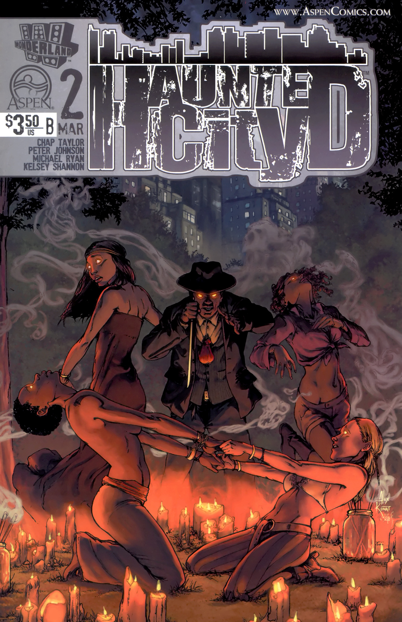 Read online Haunted City comic -  Issue #2 - 1