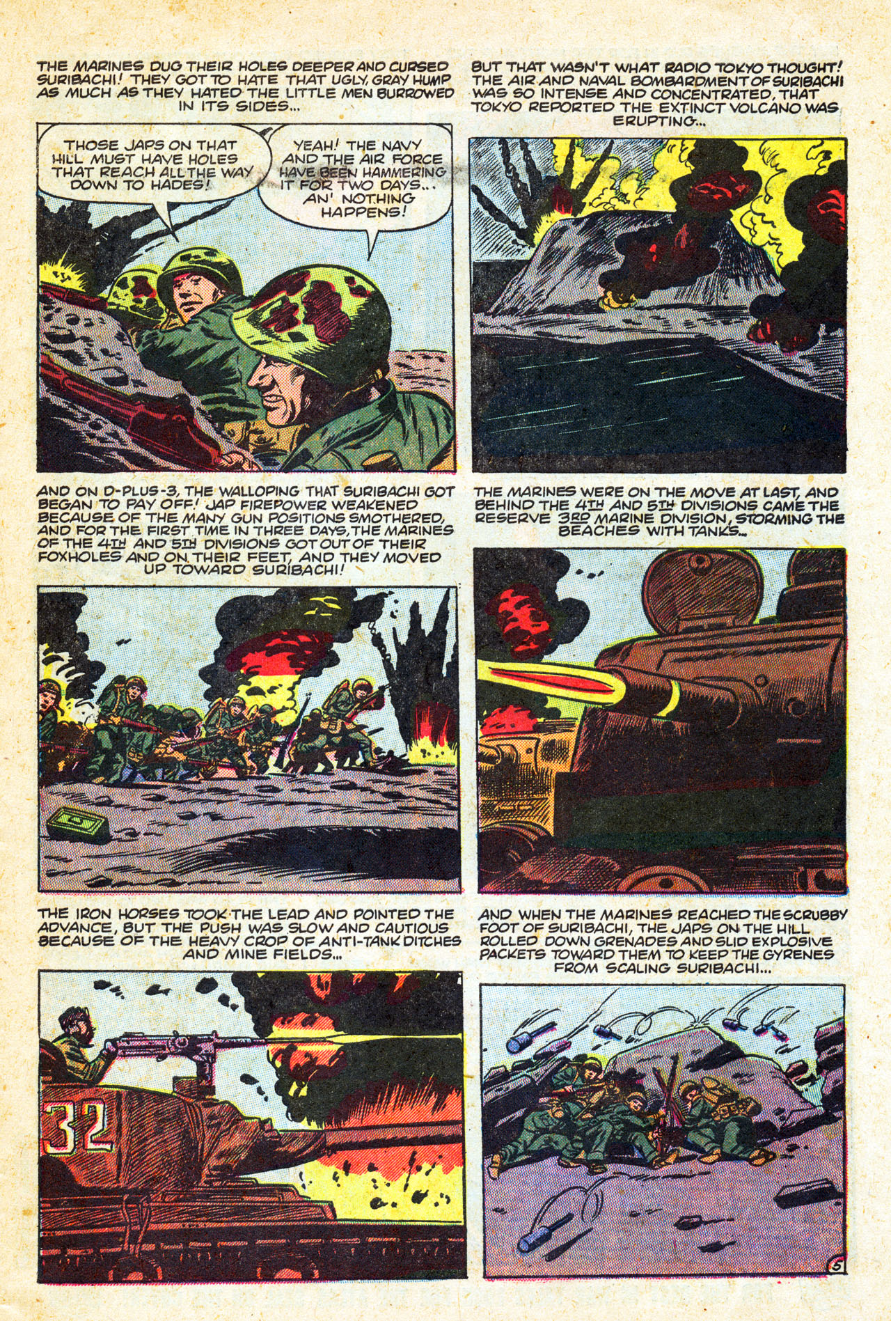 Read online Marines in Battle comic -  Issue #1 - 7