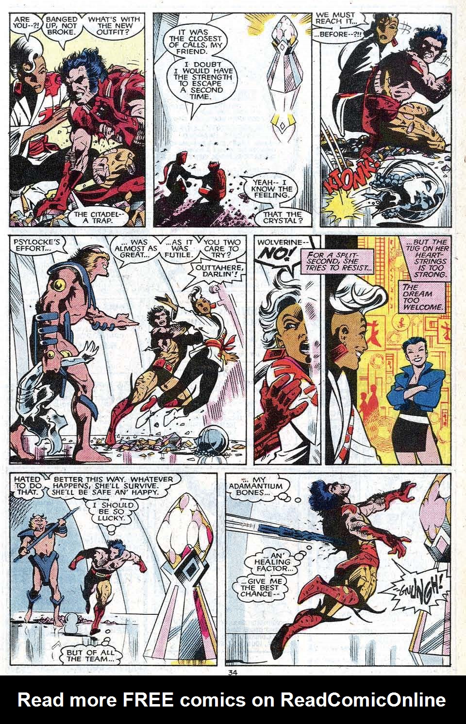 Read online X-Men Annual comic -  Issue #11 - 42