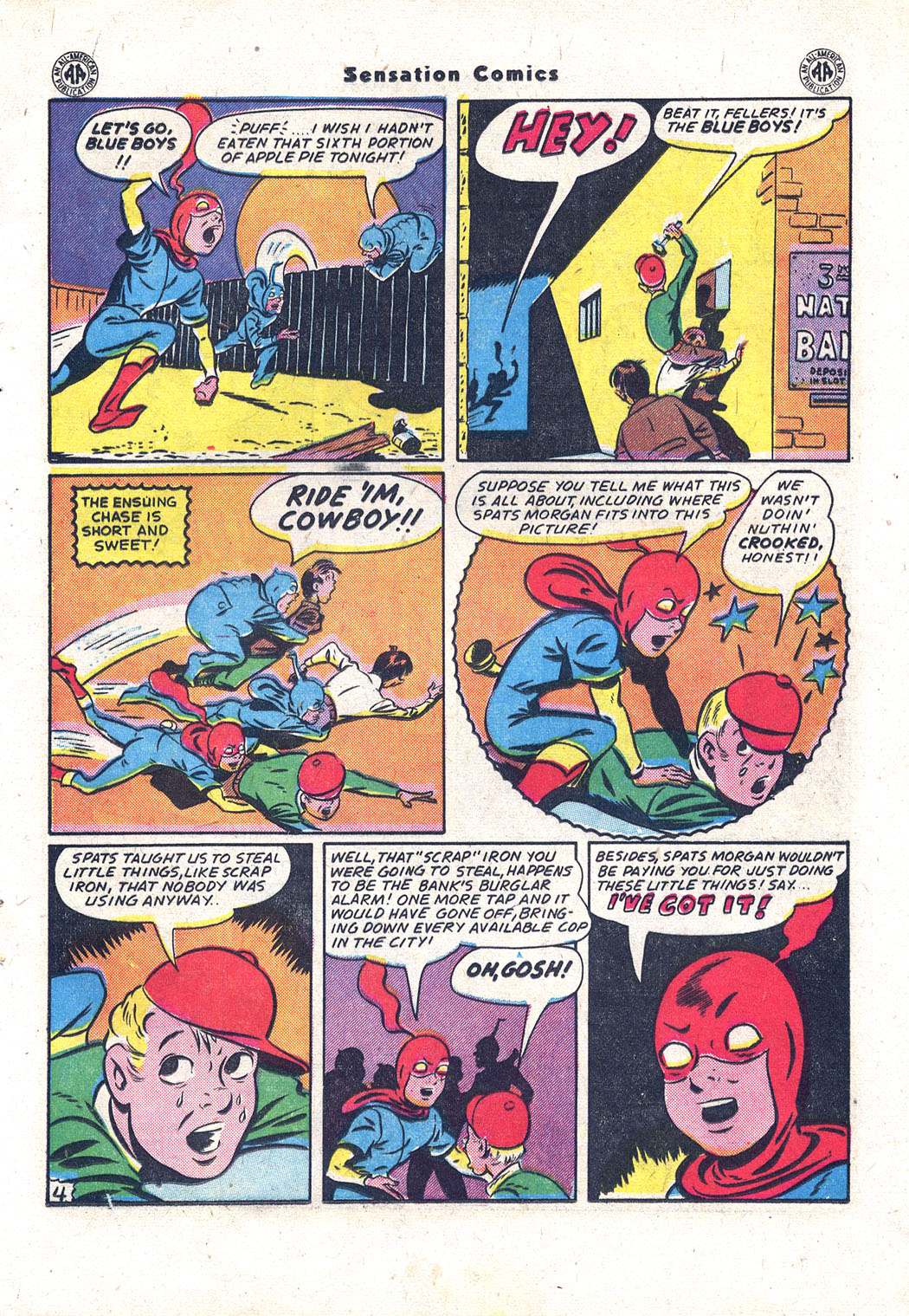 Read online Sensation (Mystery) Comics comic -  Issue #43 - 18