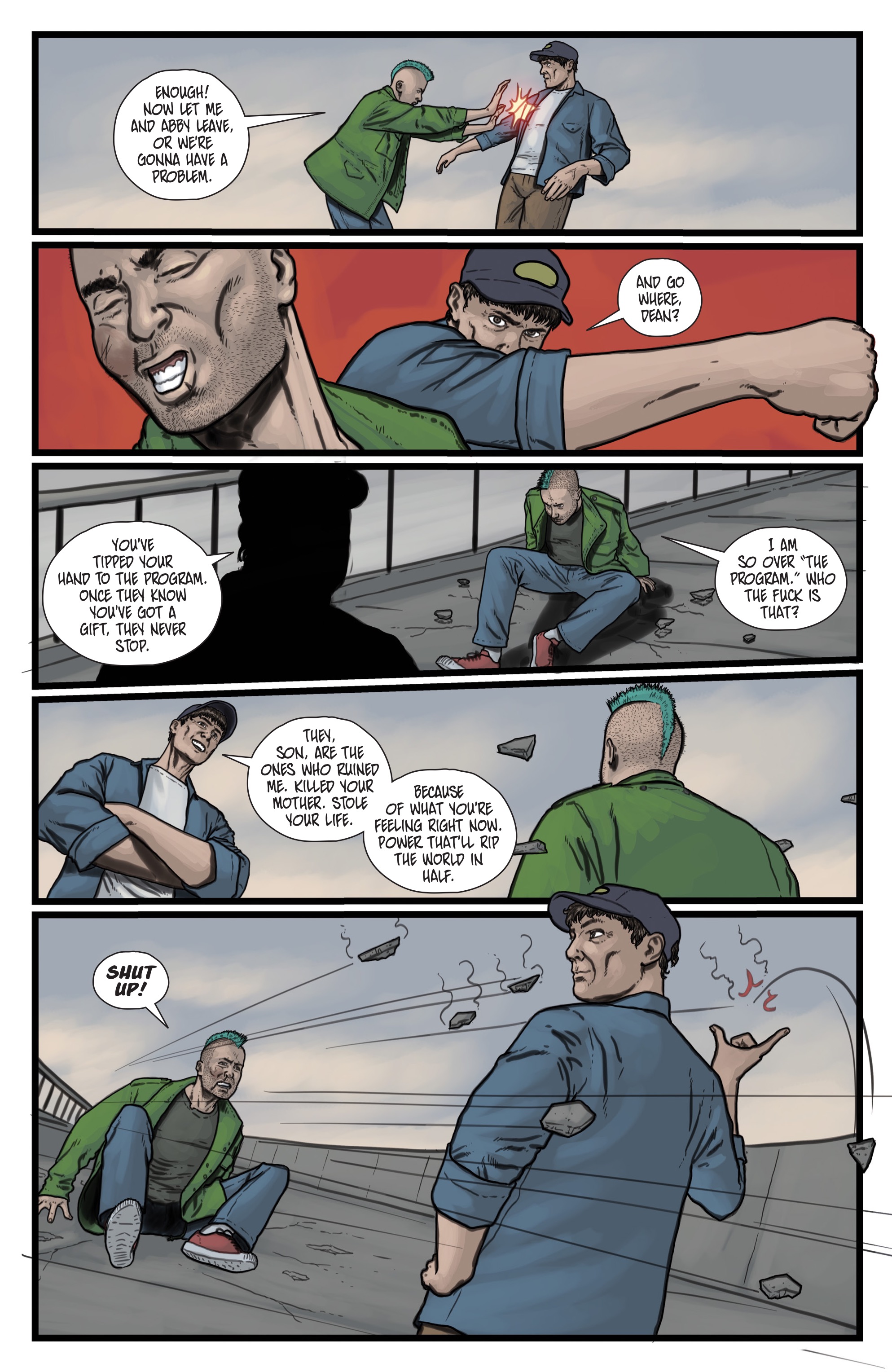 Read online Throwaways comic -  Issue #3 - 19