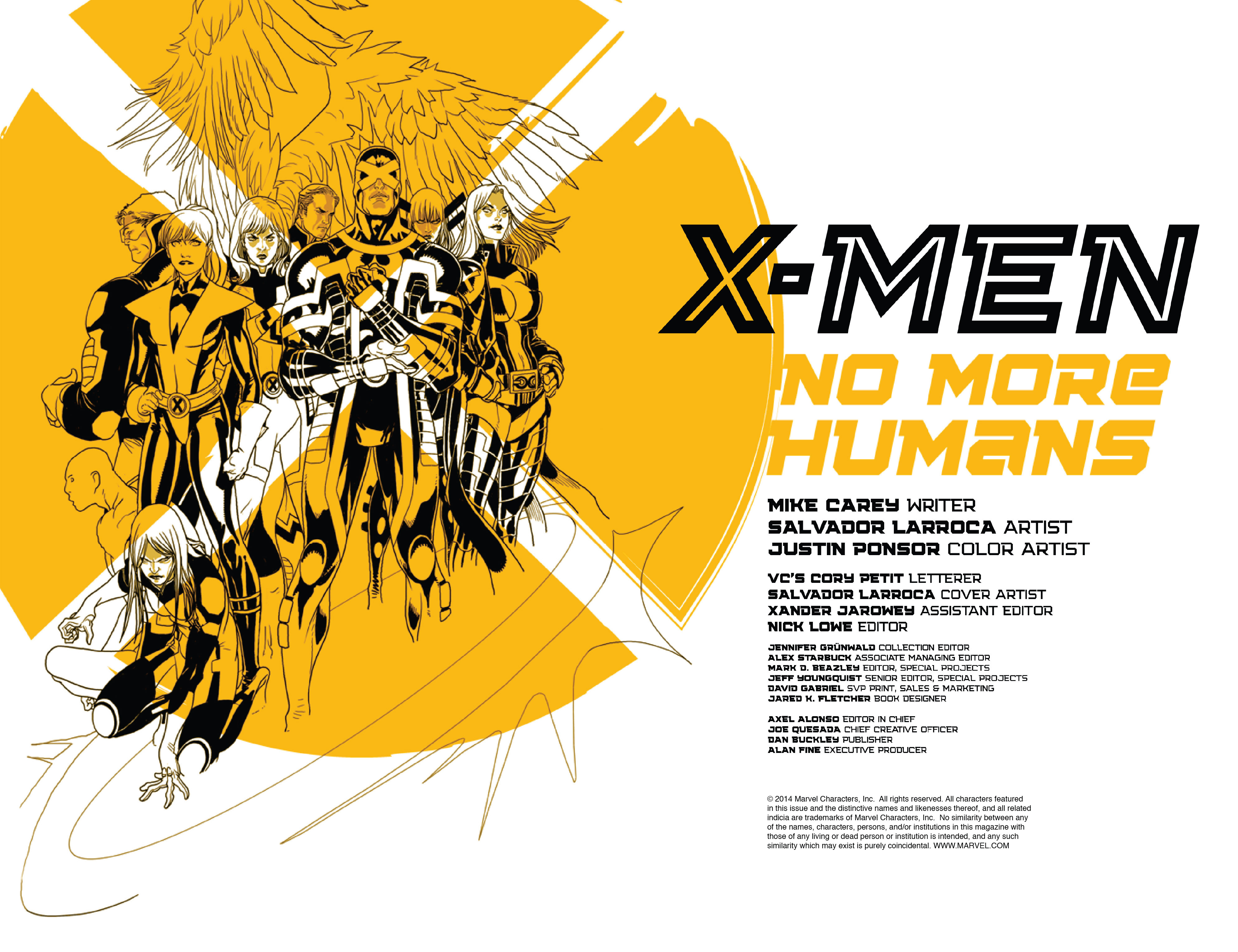 Read online X-Men: No More Humans comic -  Issue # Full - 3