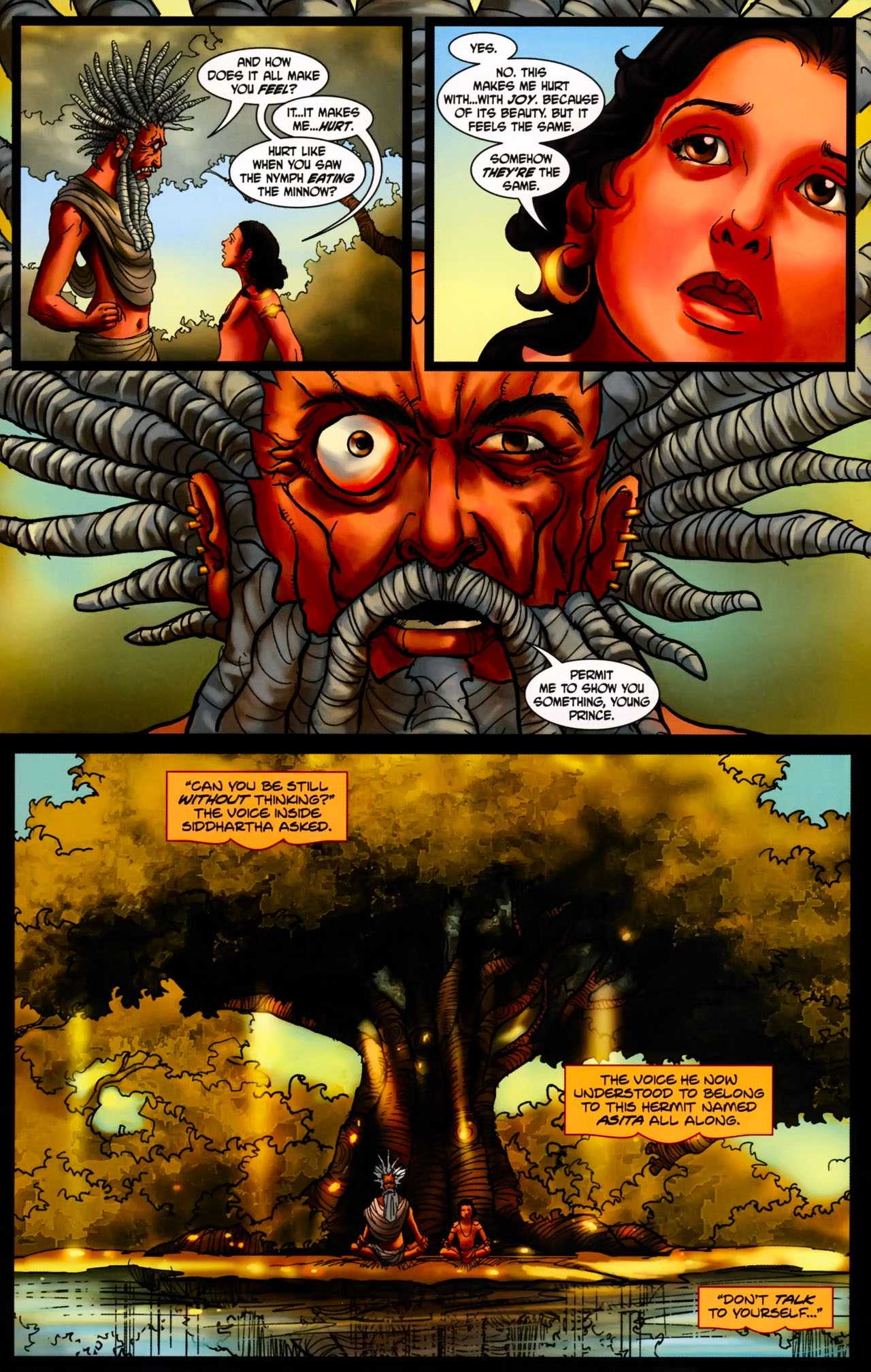 Read online Deepak Chopra's Buddha: A Story of Enlightenment comic -  Issue #2 - 21