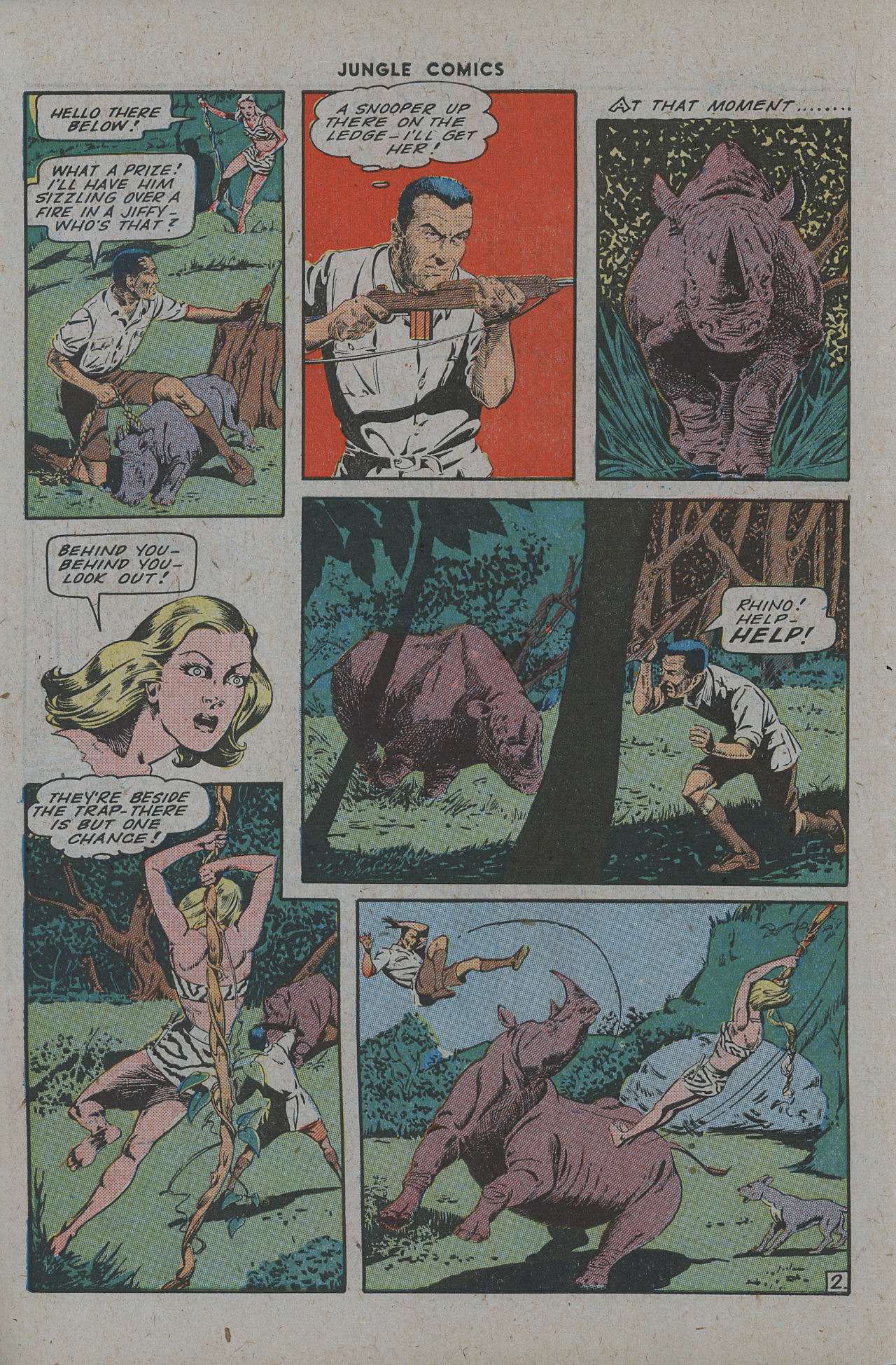 Read online Jungle Comics comic -  Issue #64 - 44
