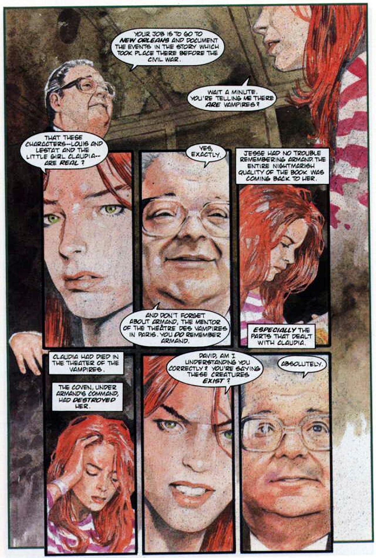 Read online Anne Rice's Queen of the Damned comic -  Issue #5 - 8