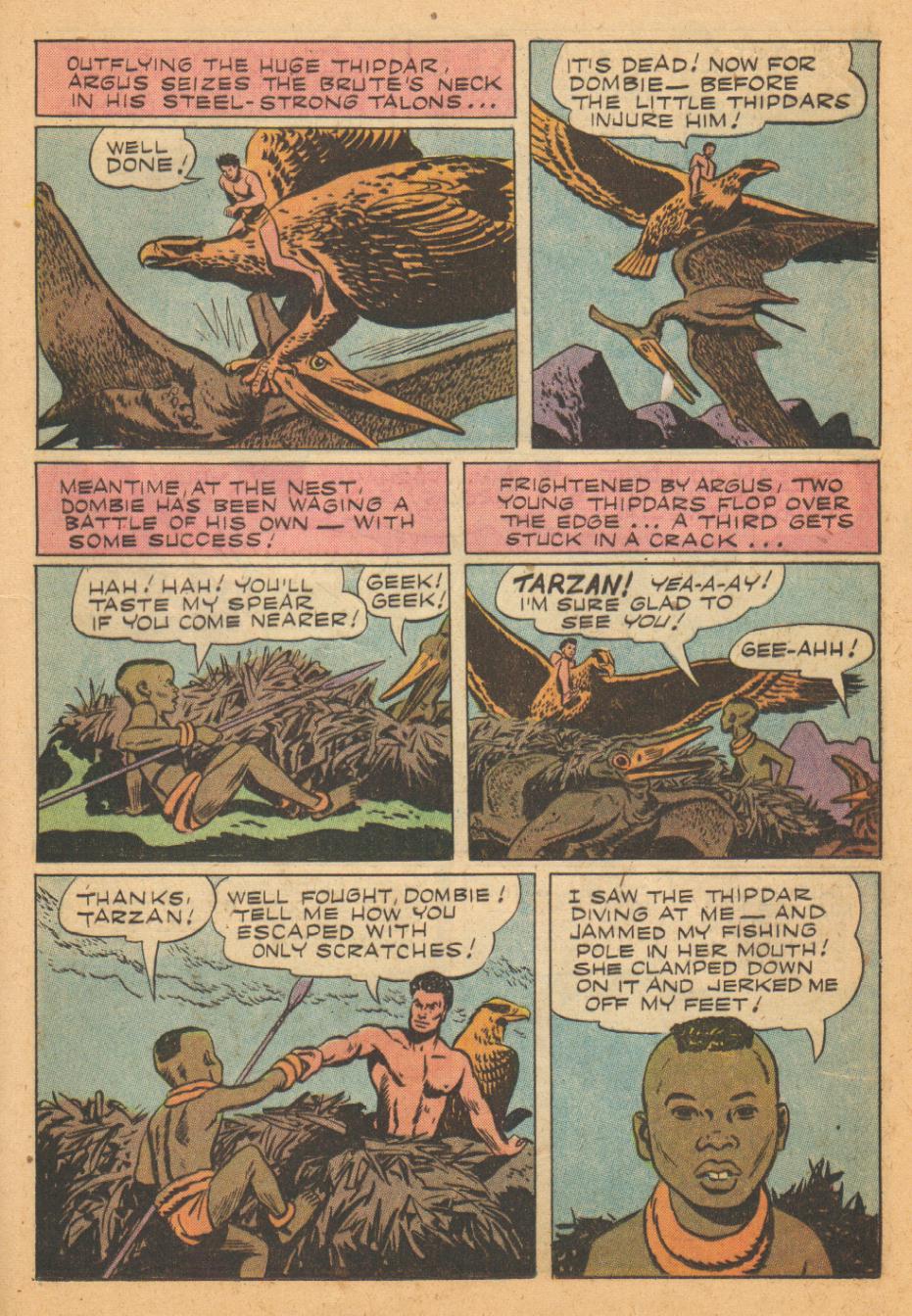 Read online Tarzan (1948) comic -  Issue #78 - 25