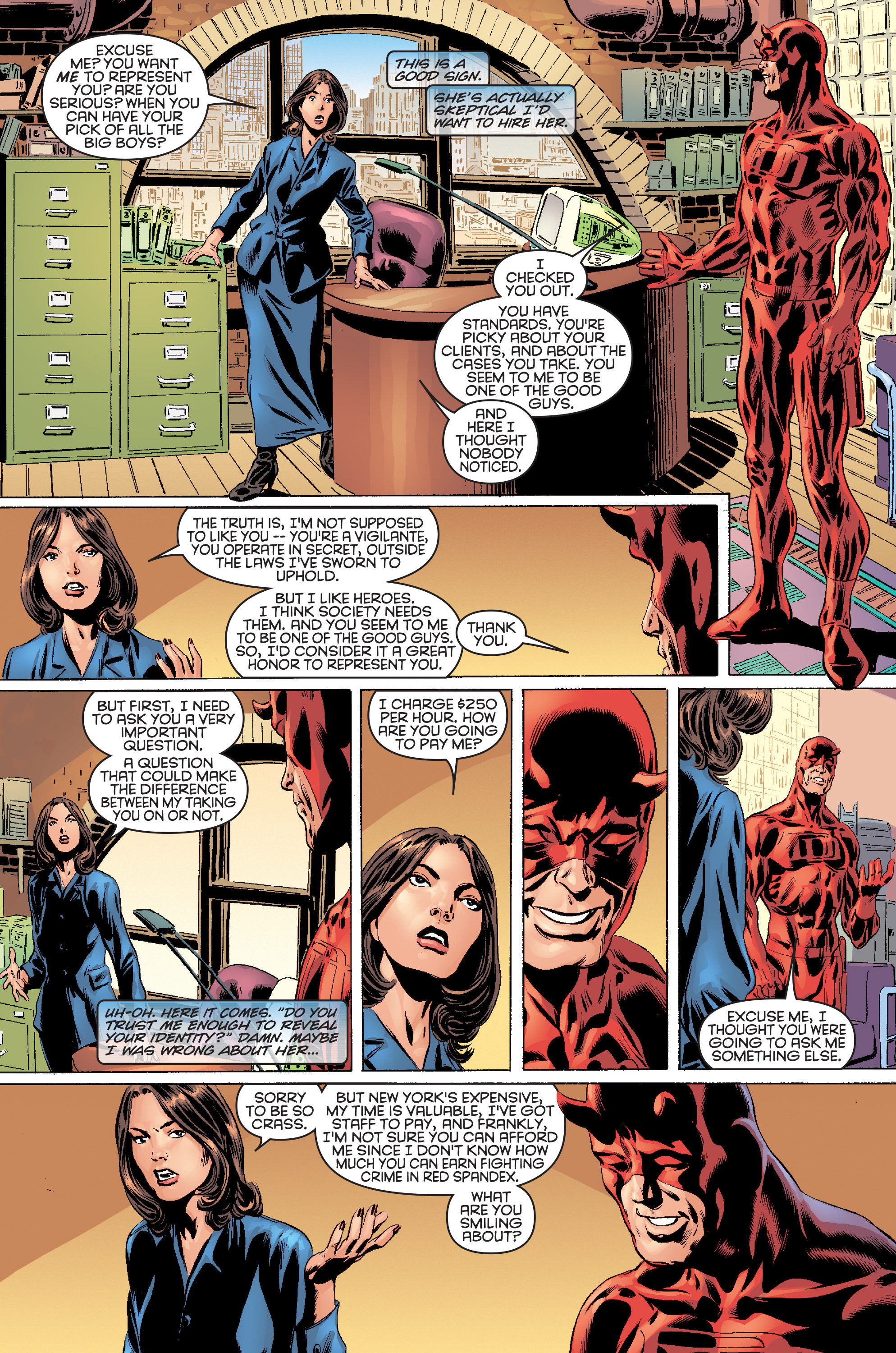 Read online Daredevil (1998) comic -  Issue #22 - 7