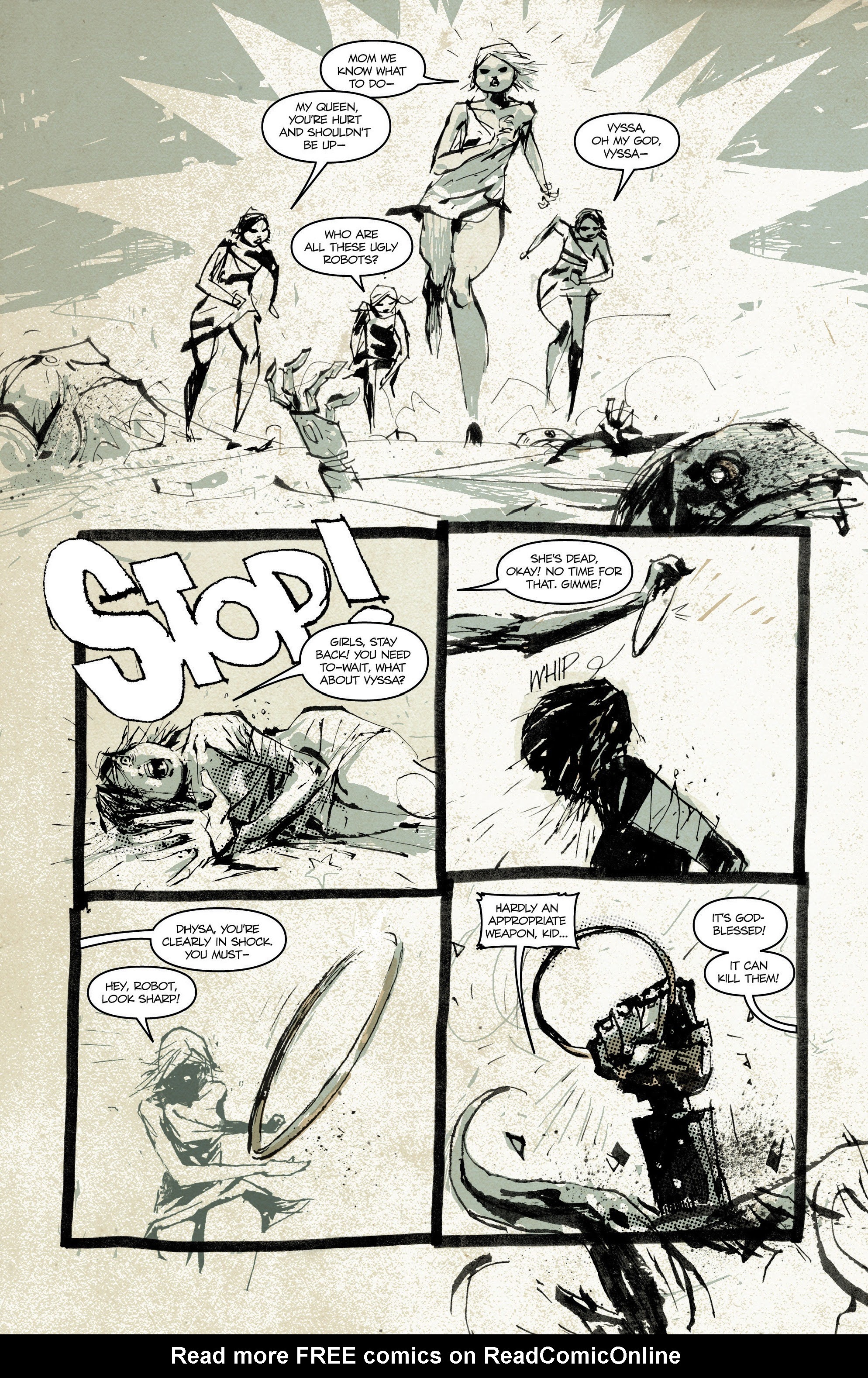 Read online ZVRC: Zombies Vs. Robots Classic comic -  Issue #3 - 40