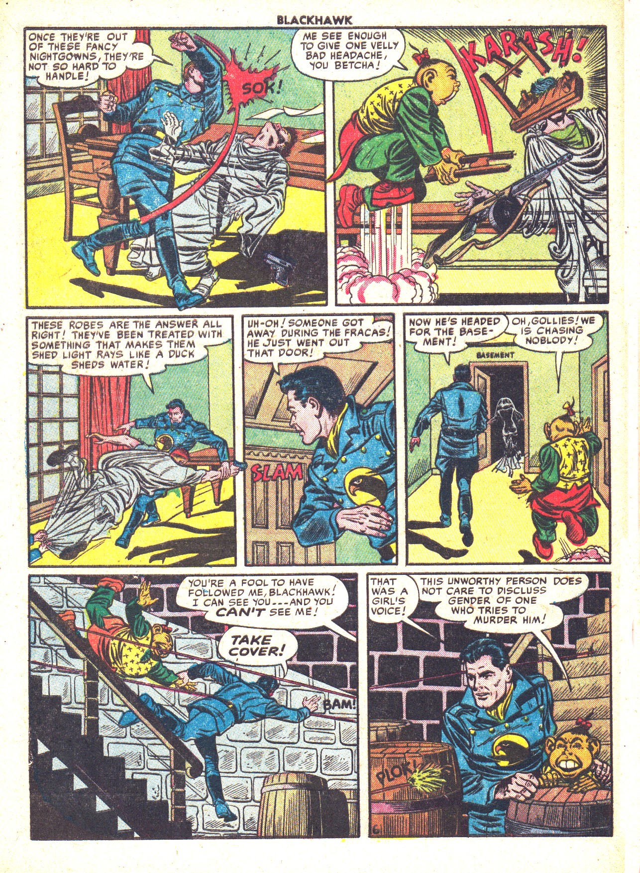 Read online Blackhawk (1957) comic -  Issue #45 - 32