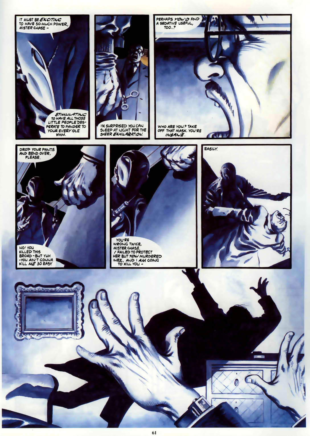 Read online Marvel Graphic Novel comic -  Issue #6 Night Raven - House of Cards - 60