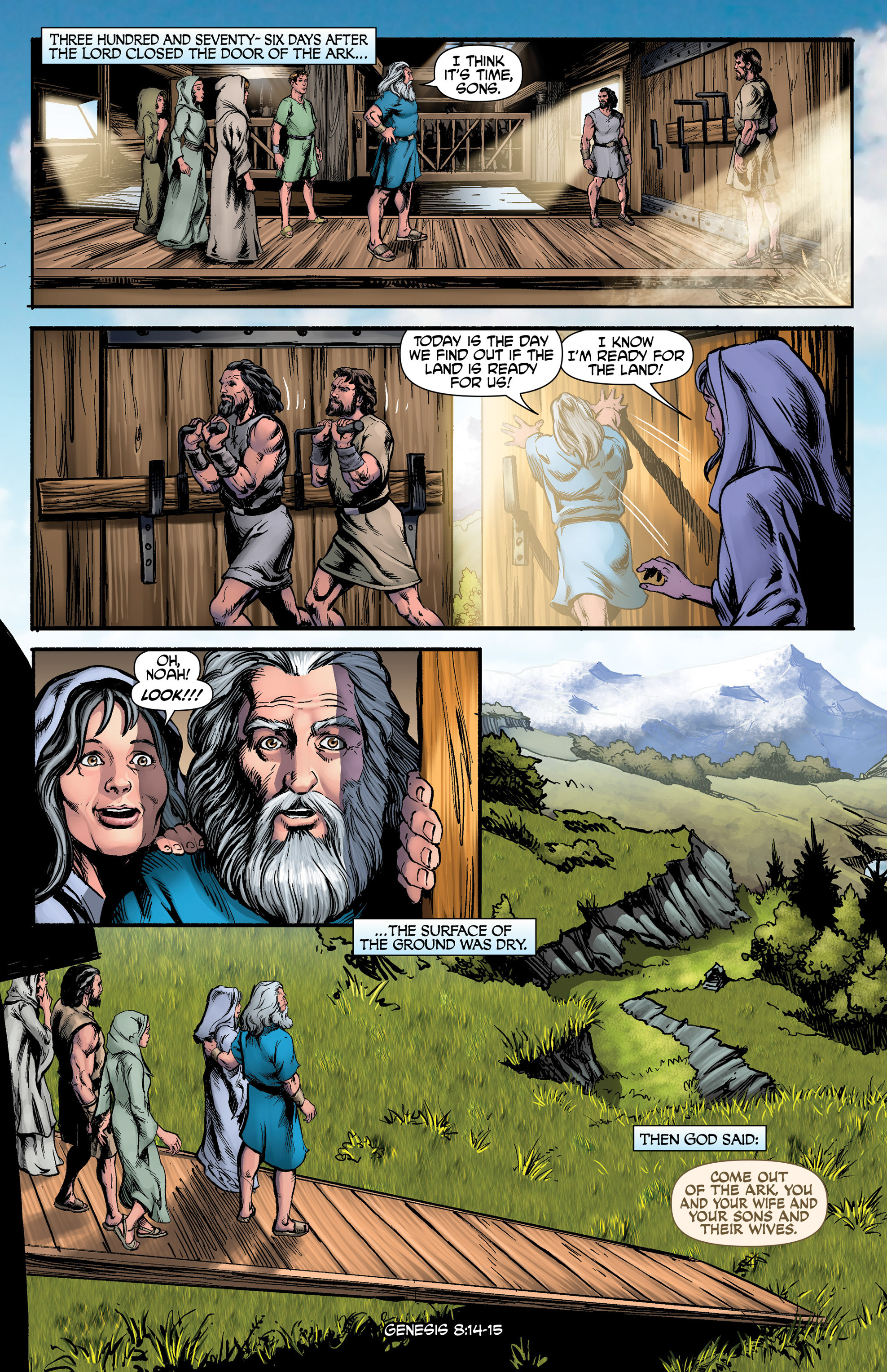 Read online The Kingstone Bible comic -  Issue #1 - 54