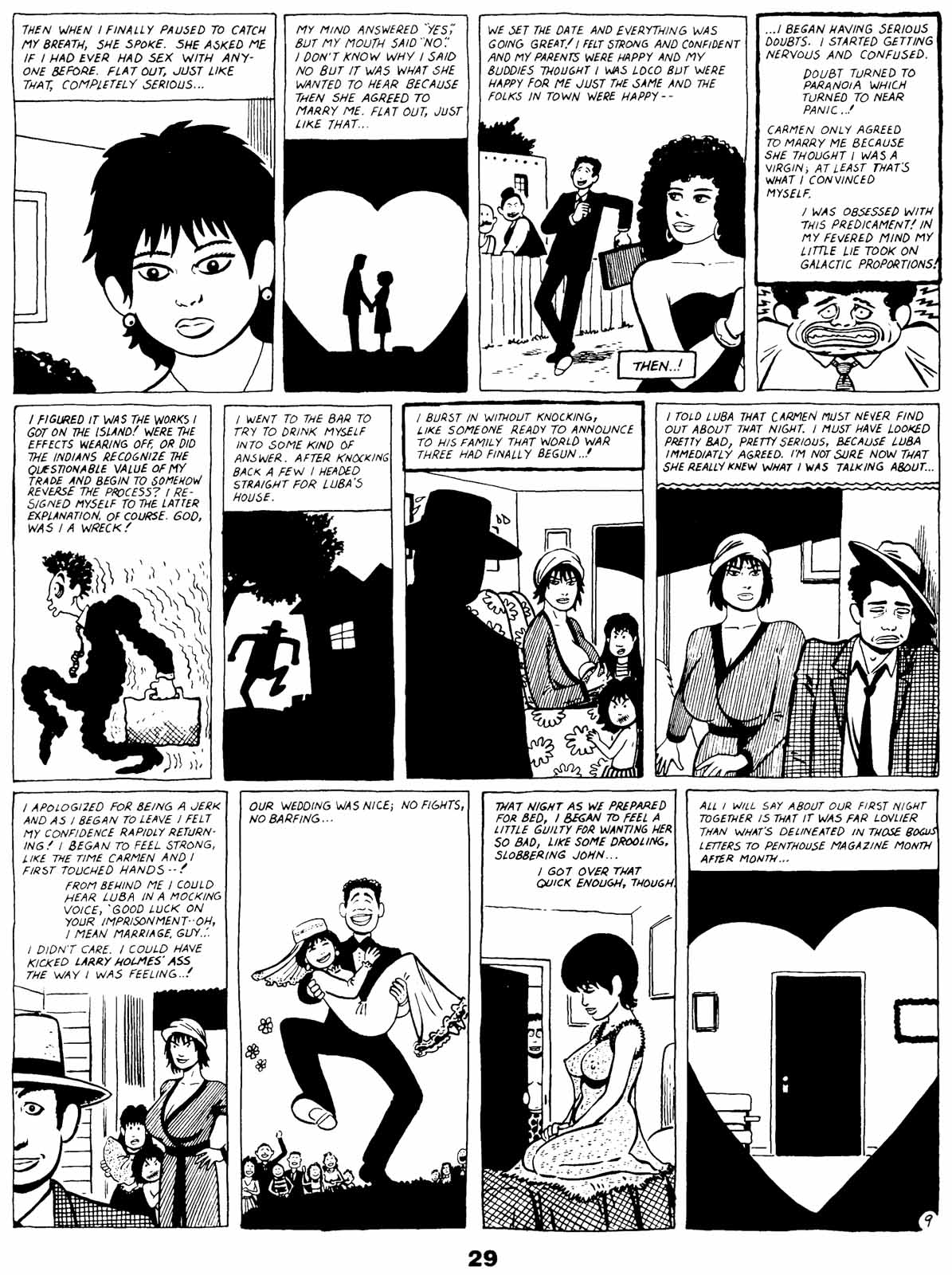 Read online Love and Rockets (1982) comic -  Issue #20 - 32