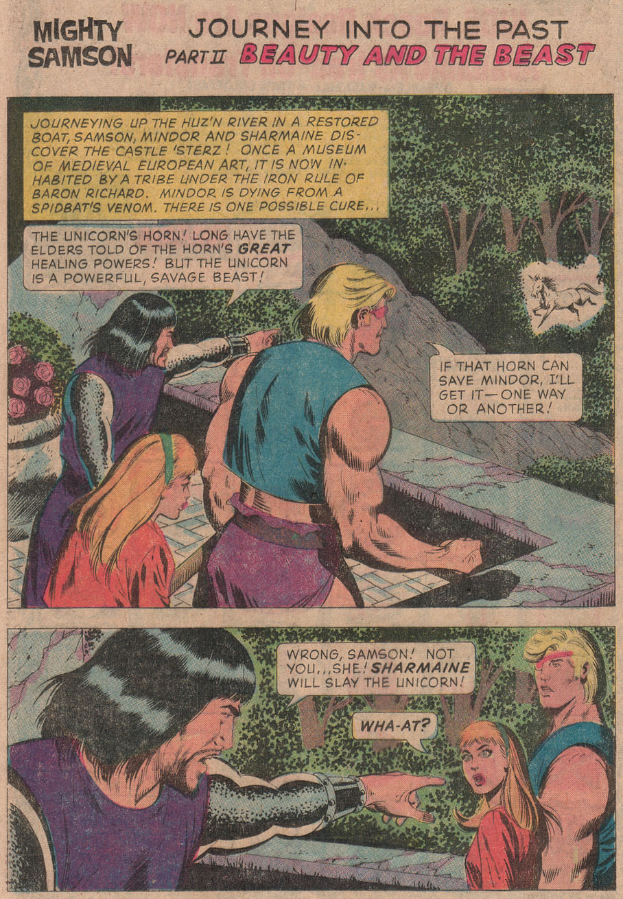 Read online Mighty Samson (1964) comic -  Issue #29 - 20