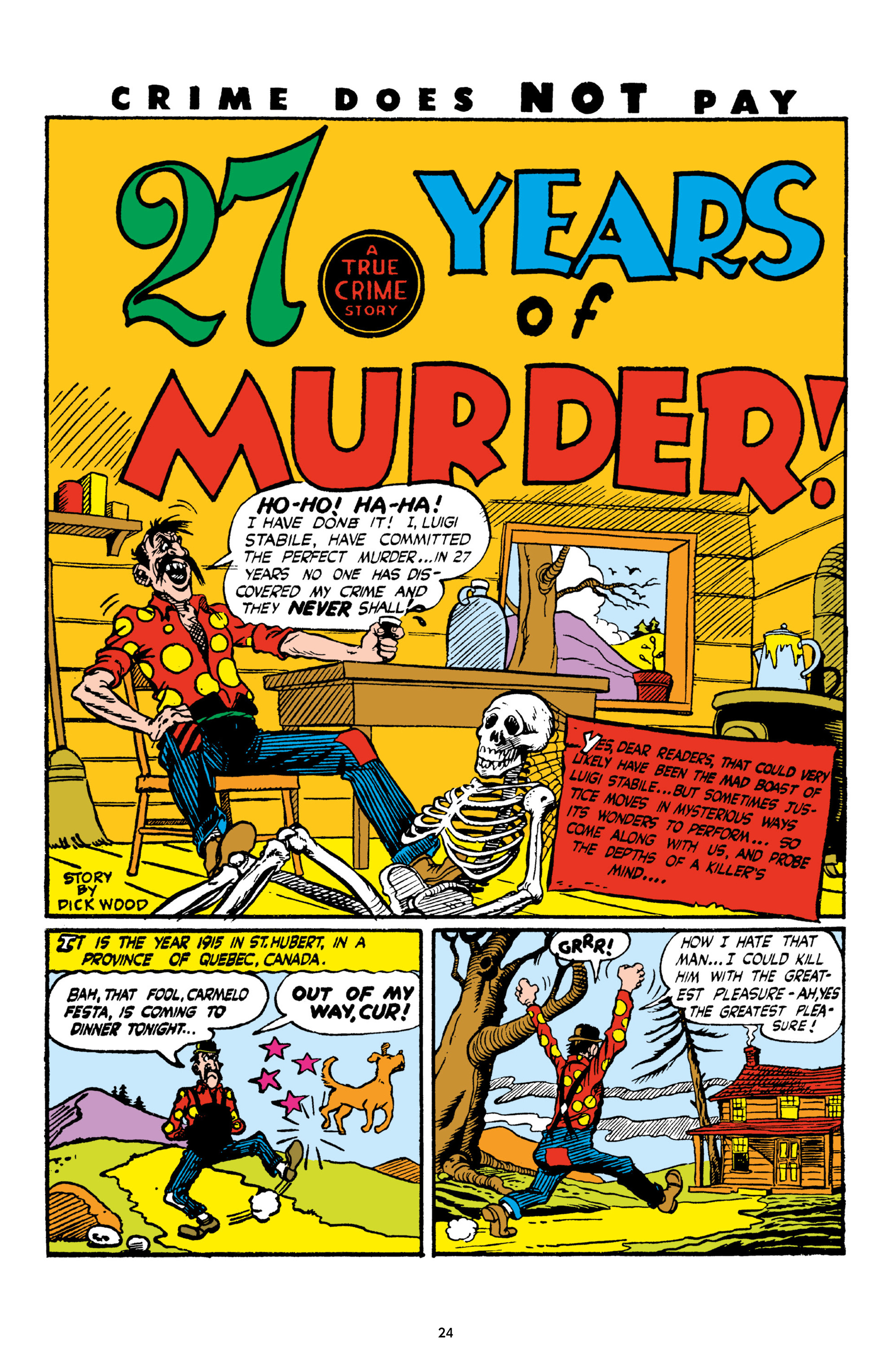 Read online Crime Does Not Pay Archives comic -  Issue # TPB 4 (Part 1) - 24