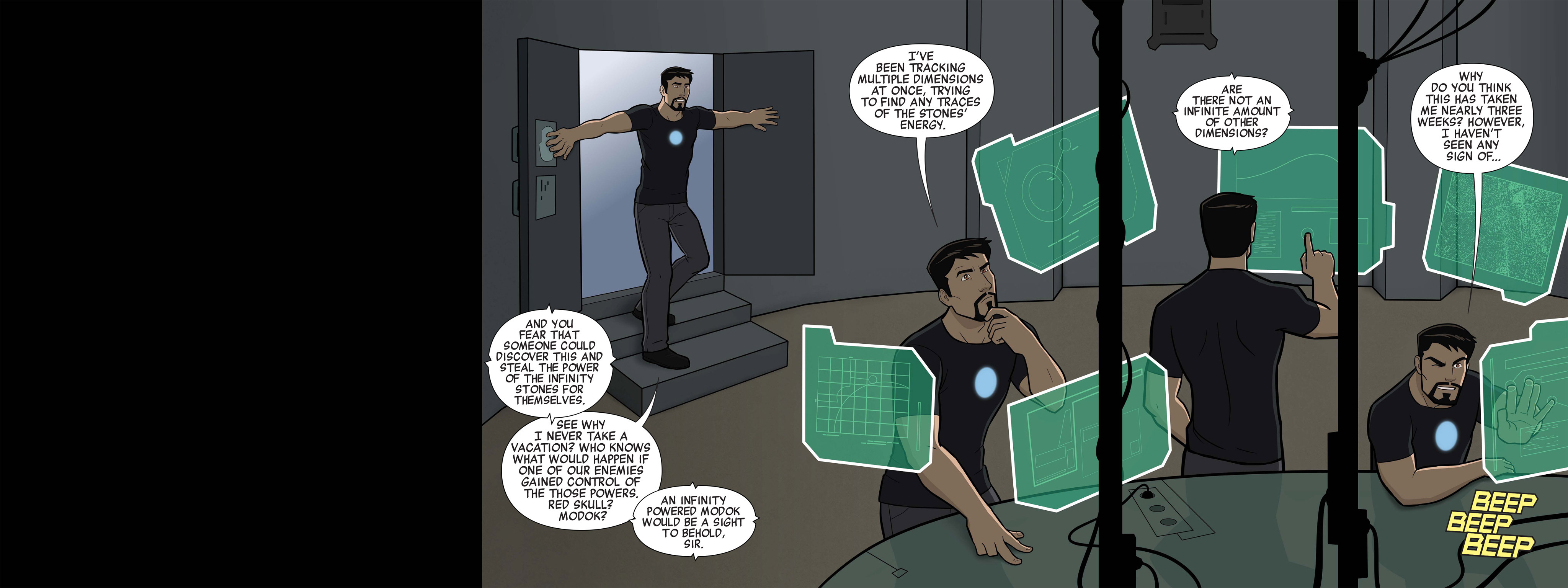 Read online Marvel Universe Avengers Infinite Comic comic -  Issue #1 - 8