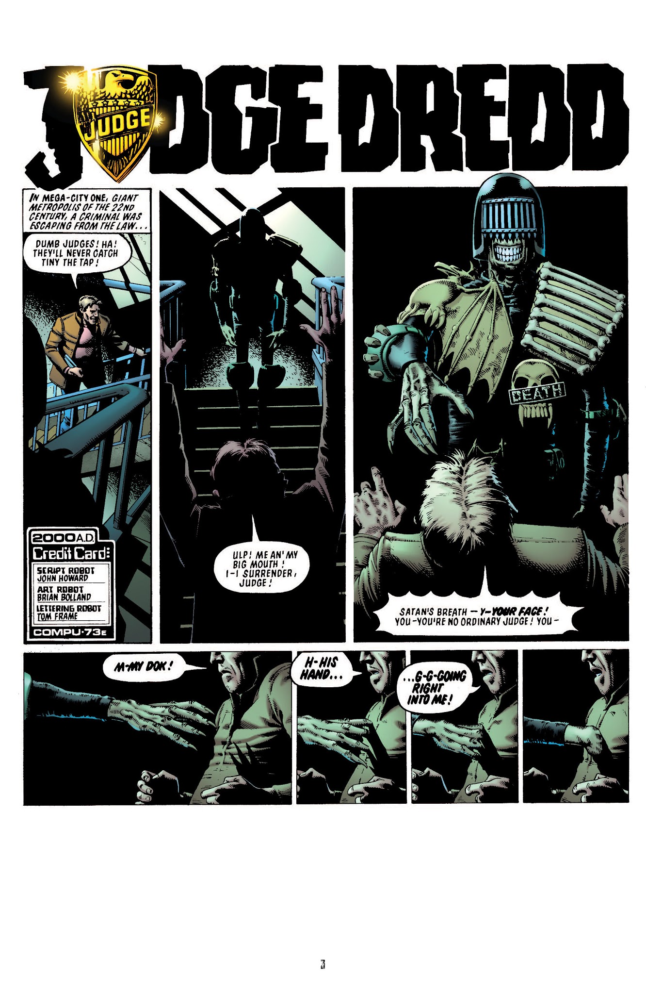 Read online Free Comic Book Day 2013: Judge Dredd Classics comic -  Issue # Full - 3
