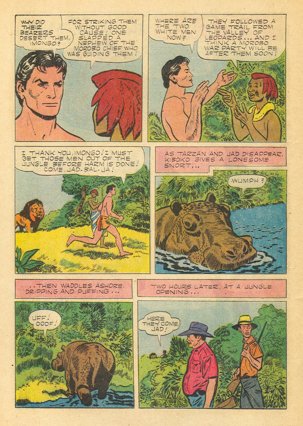 Read online Tarzan (1948) comic -  Issue #75 - 20